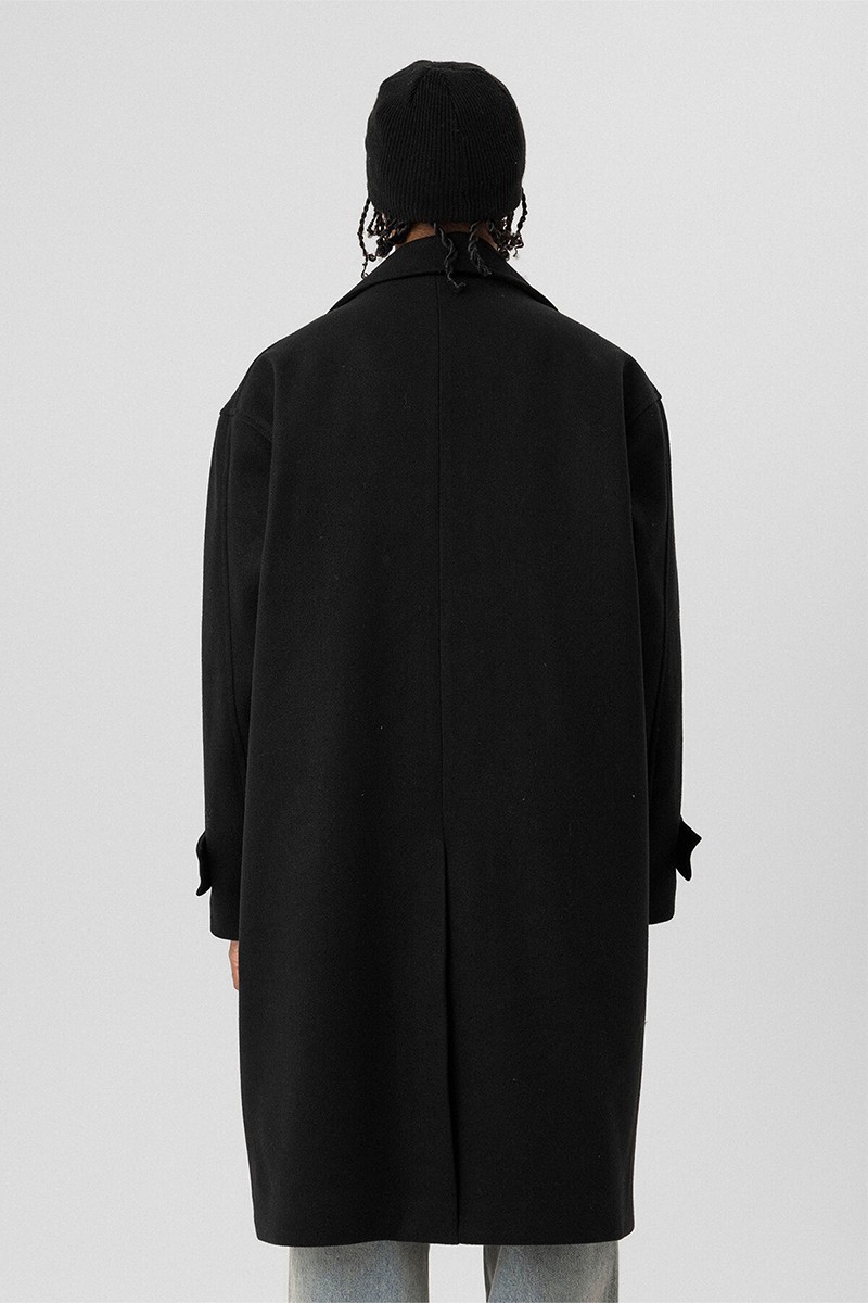 OVERSIZE COAT BLACK