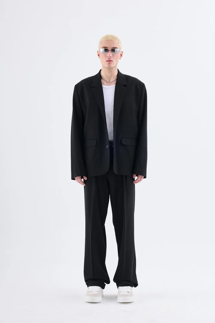 Classic Oversize Suit Black