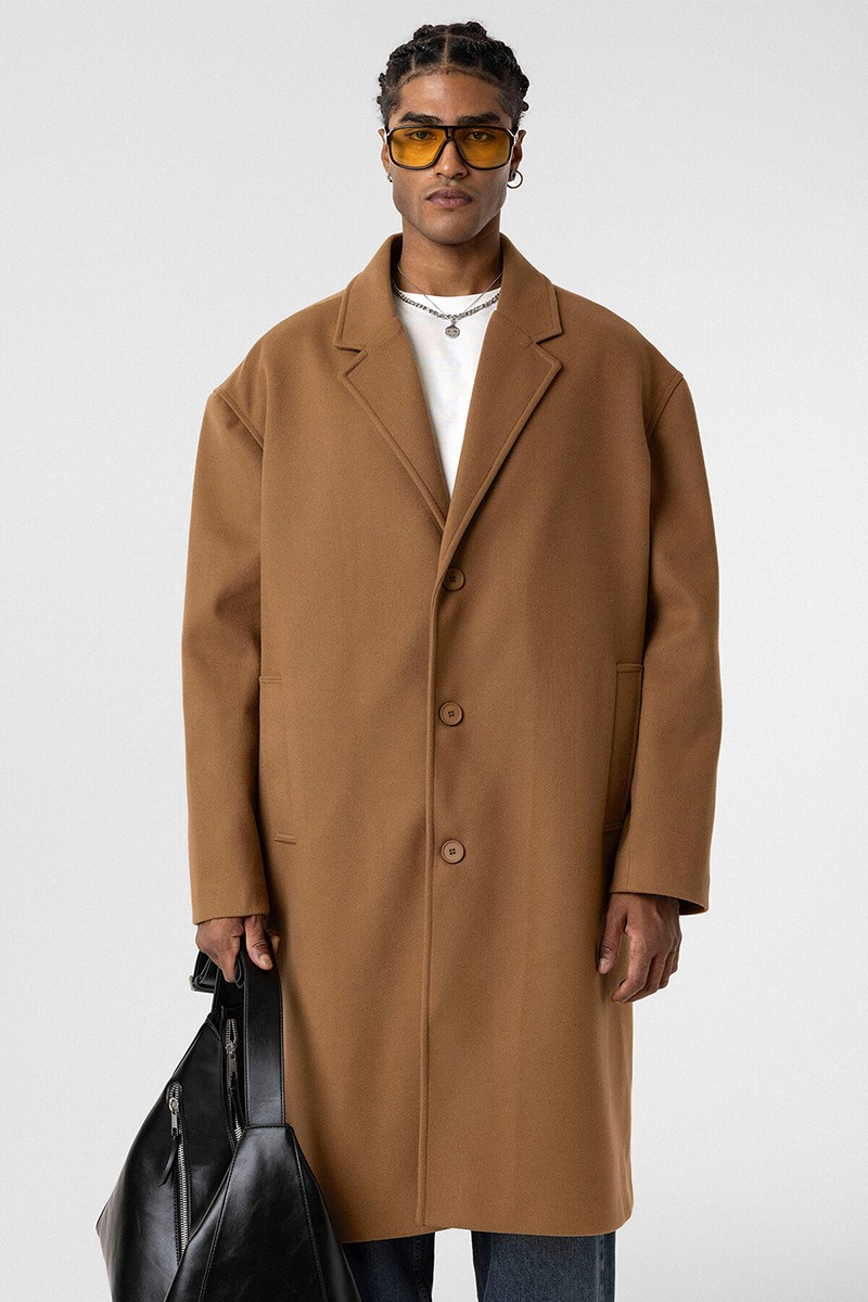 OVERSIZE LONG CASHMERE COAT