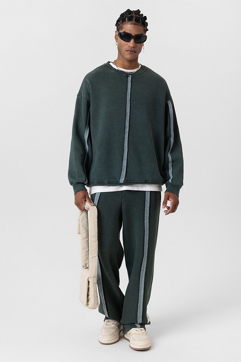 WASHABLE OVERSIZE TRACKSUIT GREEN