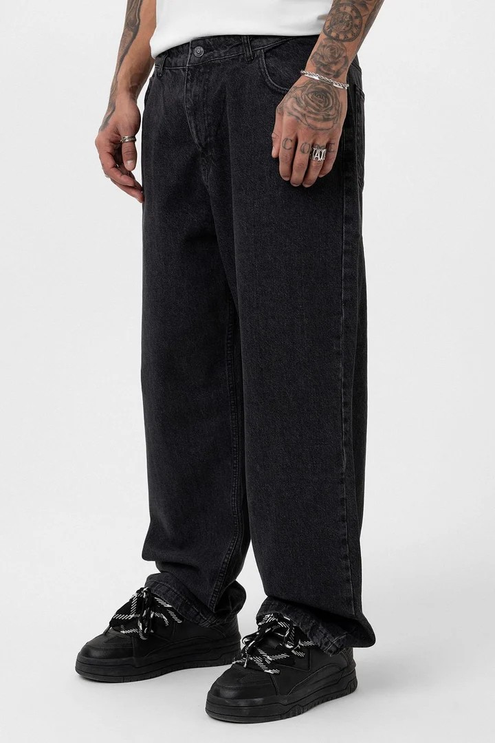 Baggy Fit Jeans Anthracite