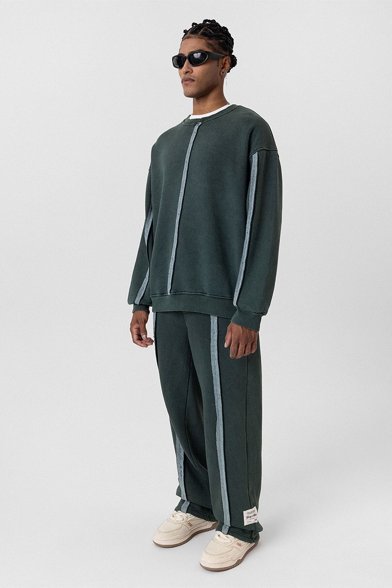 WASHABLE OVERSIZE TRACKSUIT GREEN