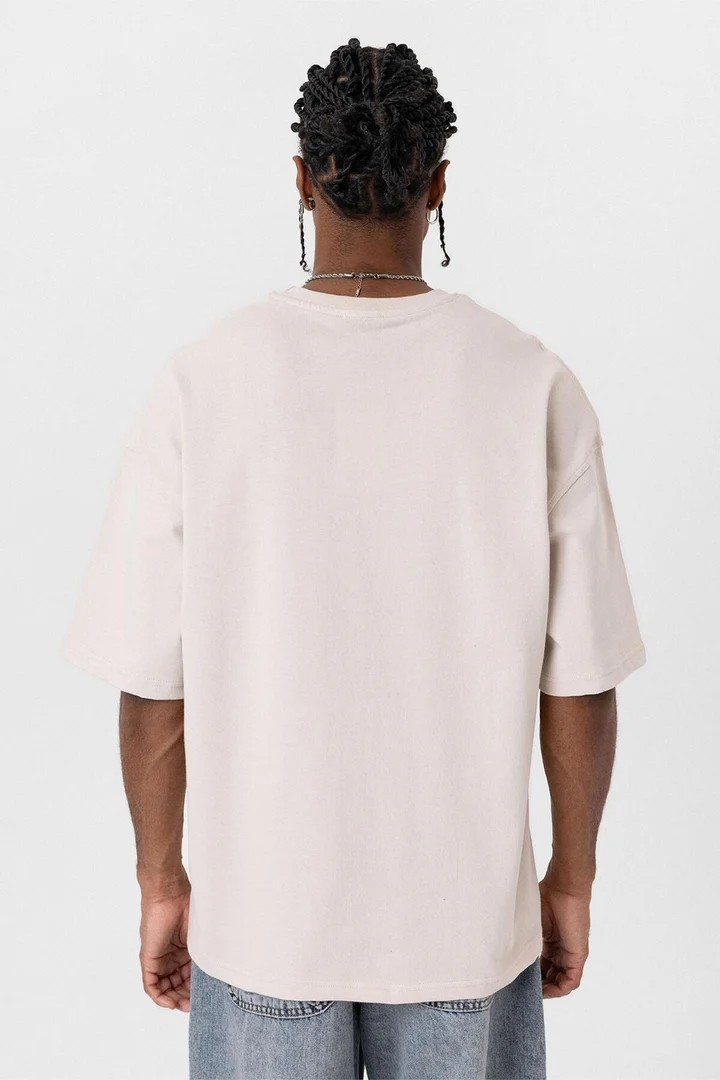 Basic Oversize T-Shirt Stone