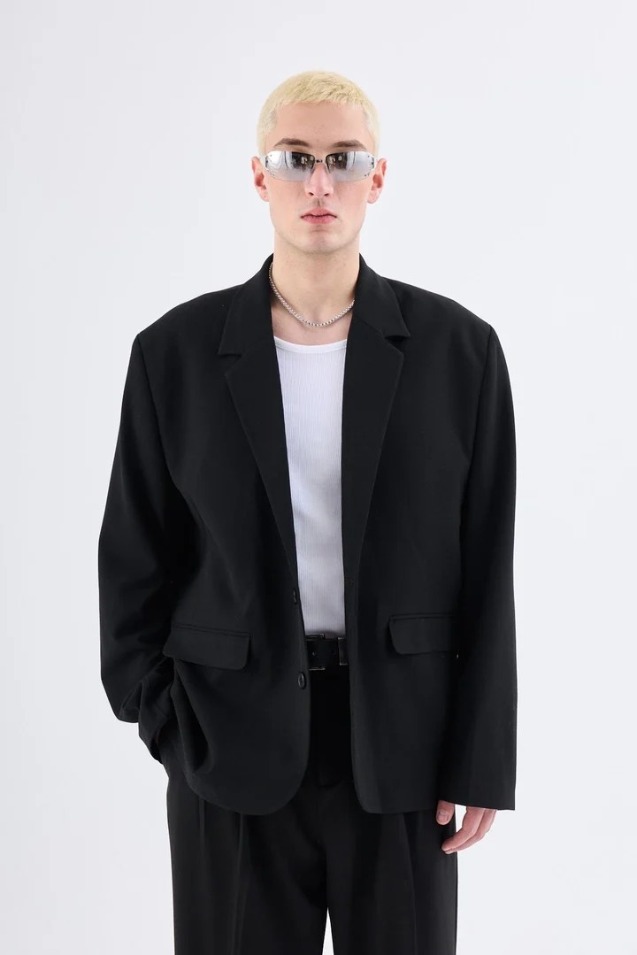 Classic Oversize Suit Black