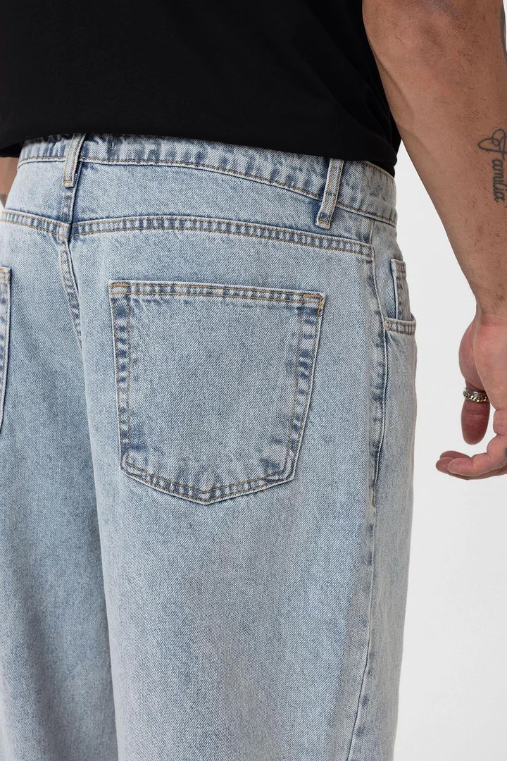 Baggy Fit Jeans Light Blue