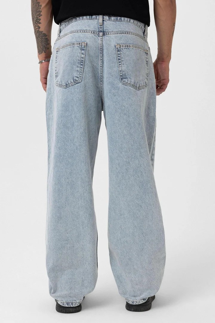 Baggy Fit Jeans Light Blue