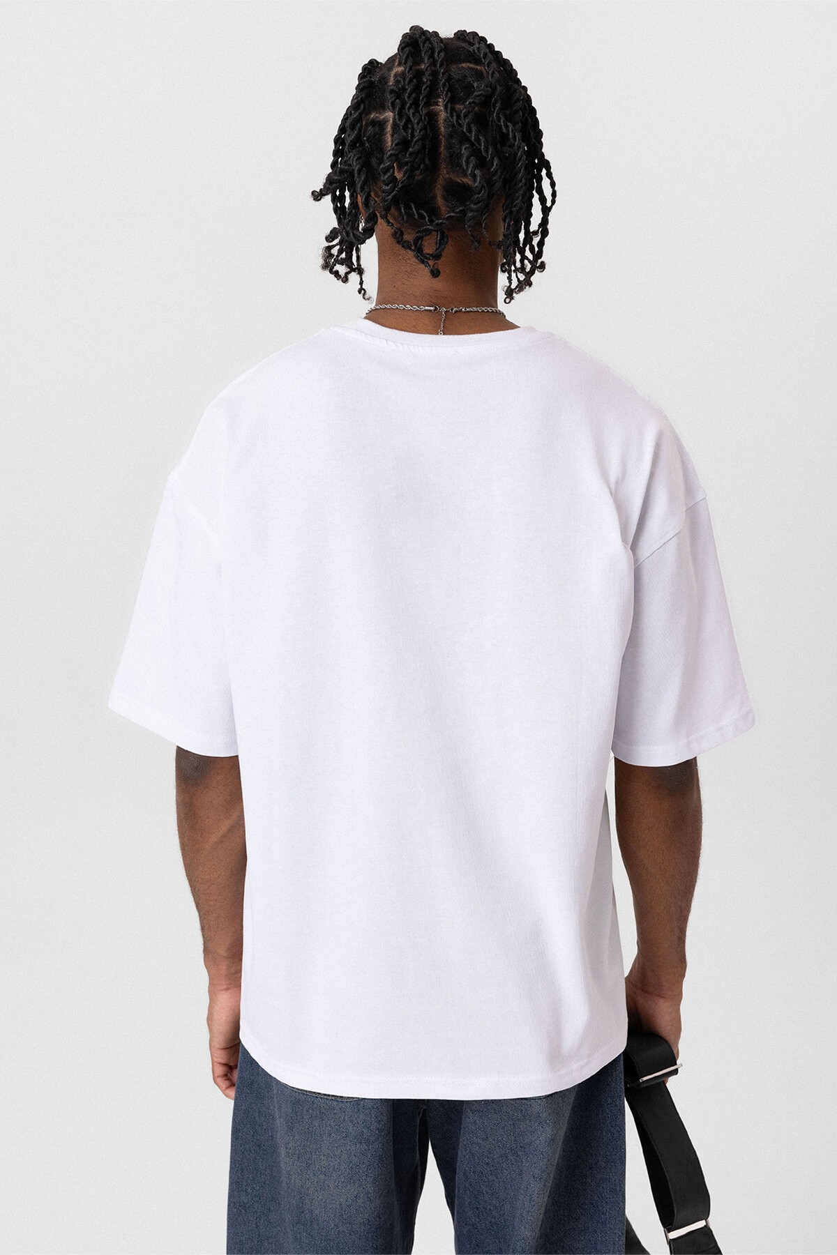 BASIC OVERSIZE T-SHIRT-WHITE