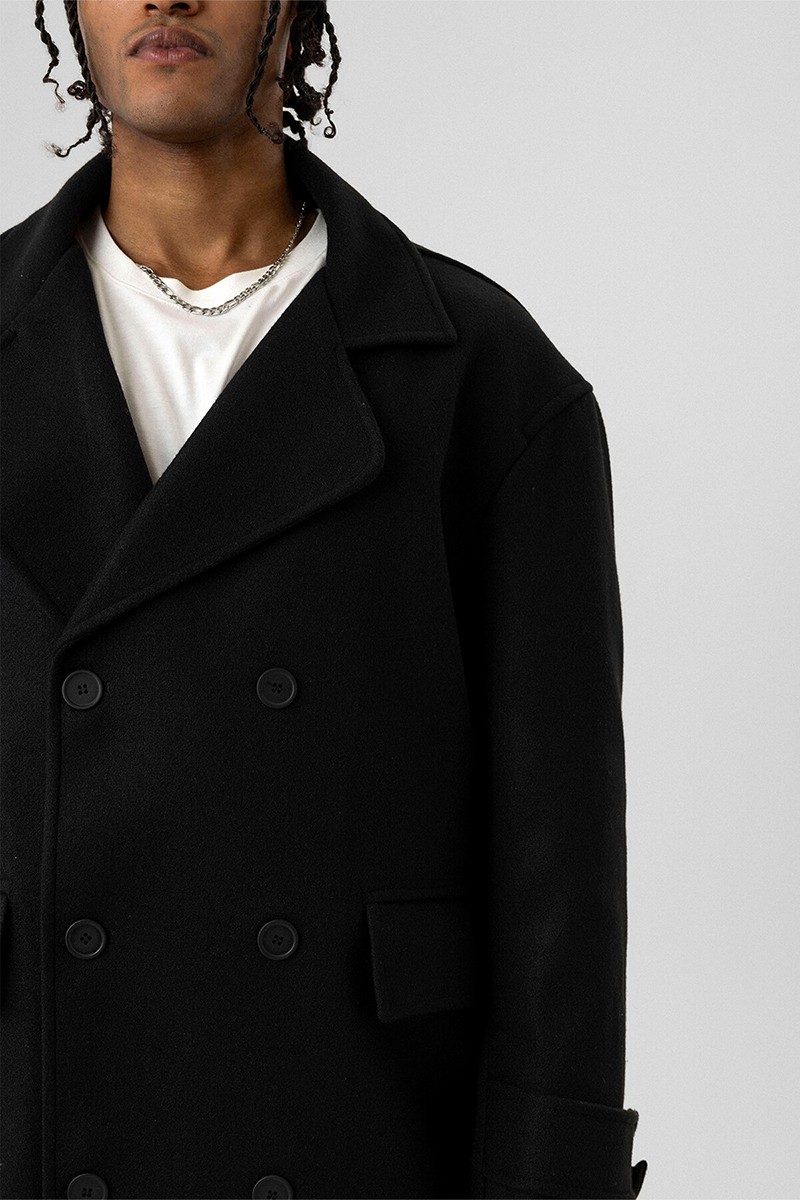 OVERSIZE COAT BLACK