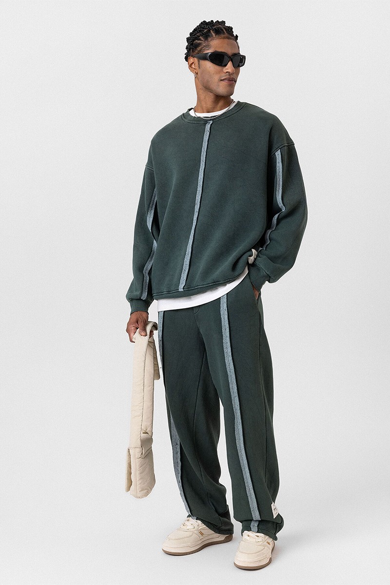 WASHABLE OVERSIZE TRACKSUIT GREEN