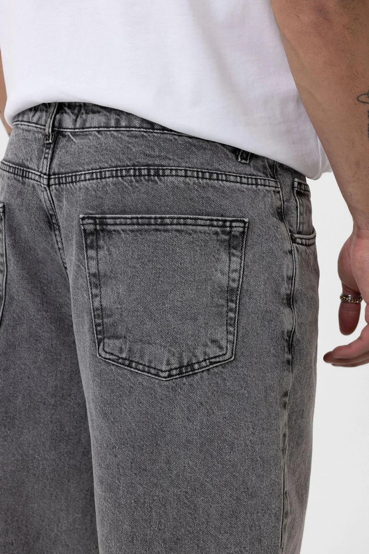 Baggy Fit Jeans Dark Grey