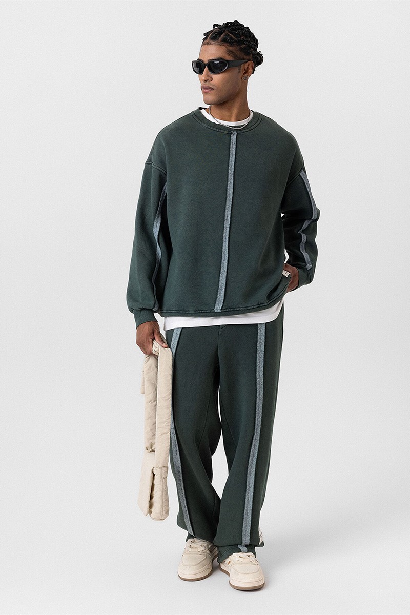 WASHABLE OVERSIZE TRACKSUIT GREEN