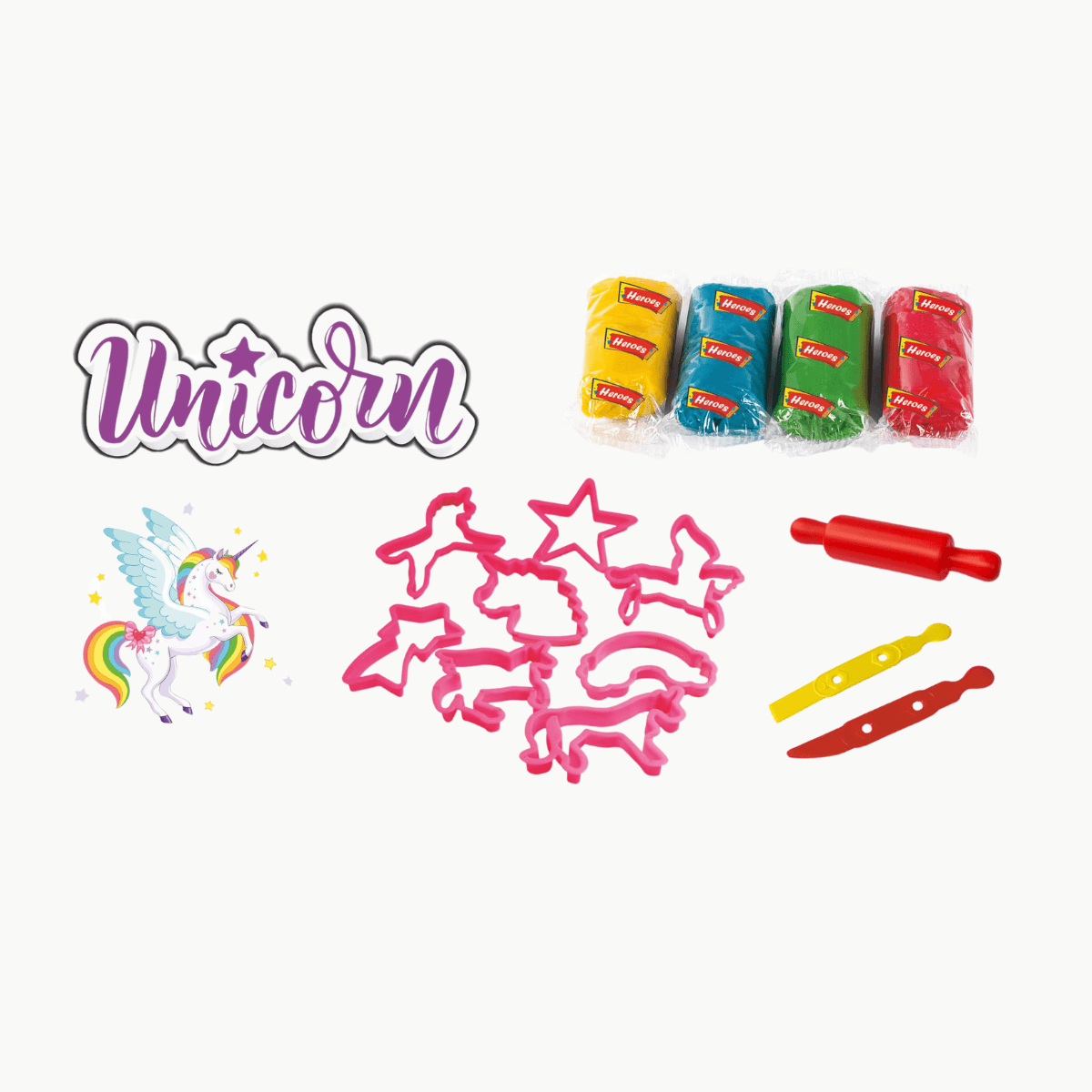Unicorn Seti Kutulu Oyun Hamuru Seti