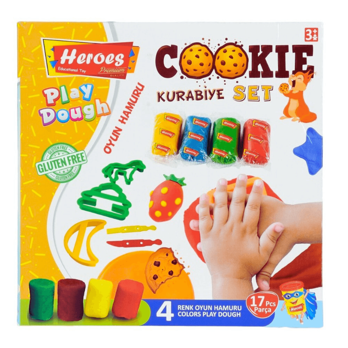 Cookie Set Kutulu Oyun Hamuru Seti
