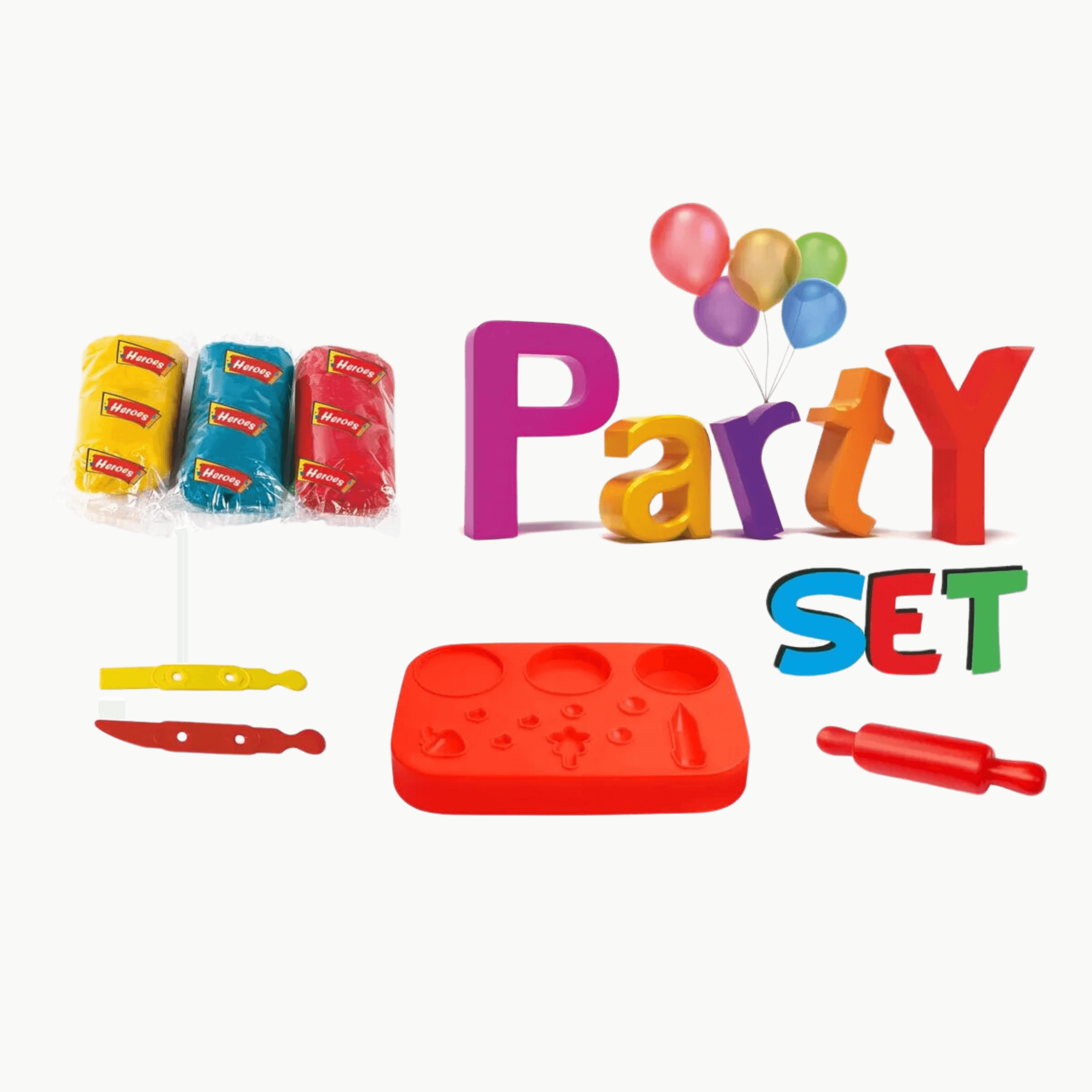 Party Set Kutulu Oyun Hamuru Seti