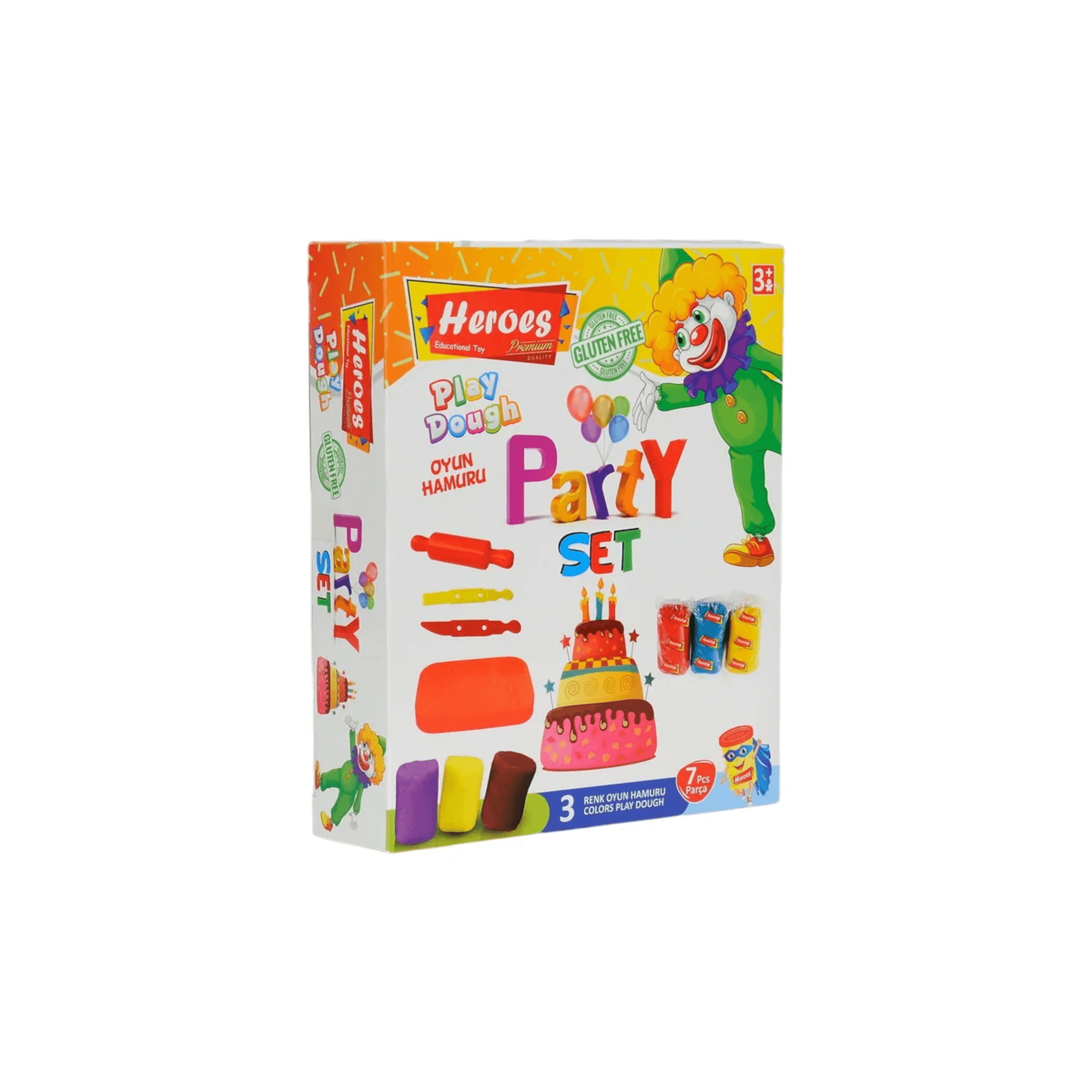 Party Set Kutulu Oyun Hamuru Seti