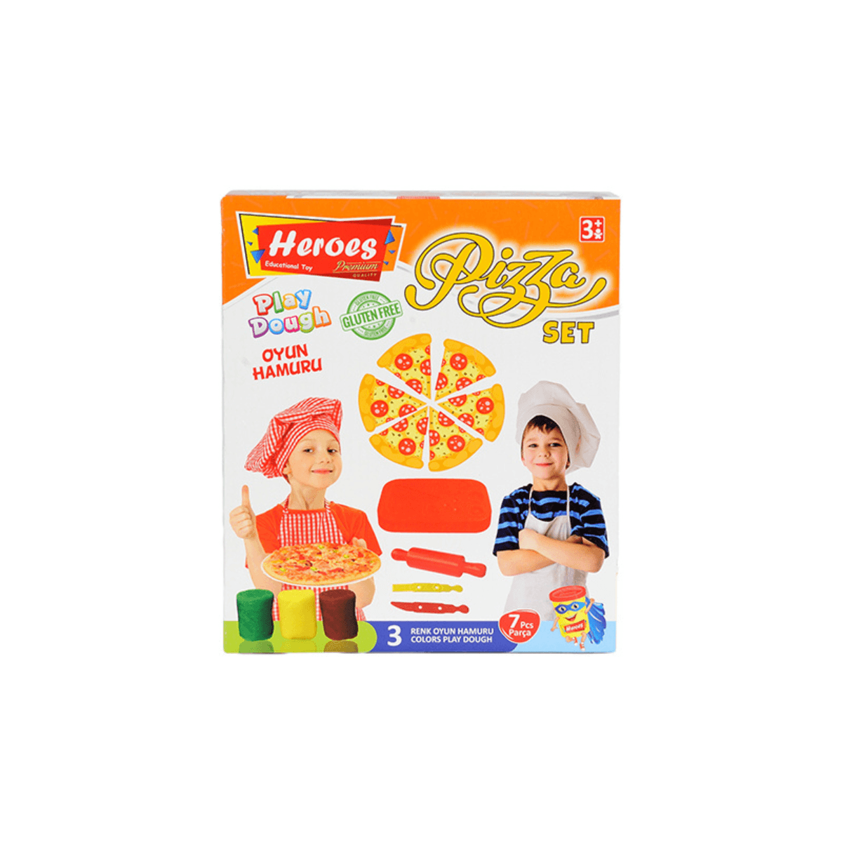 Pizza Set Kutulu Oyun Hamuru Seti