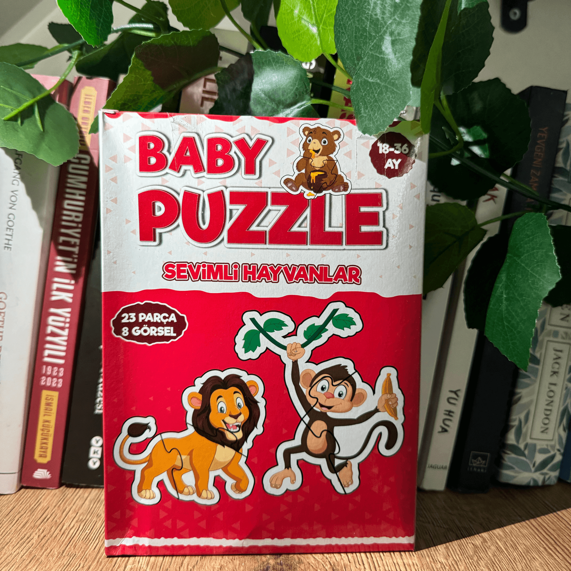 Sevimli Hayvanlar Bebek Puzzle  Eğitici ve Öğretici Yapboz