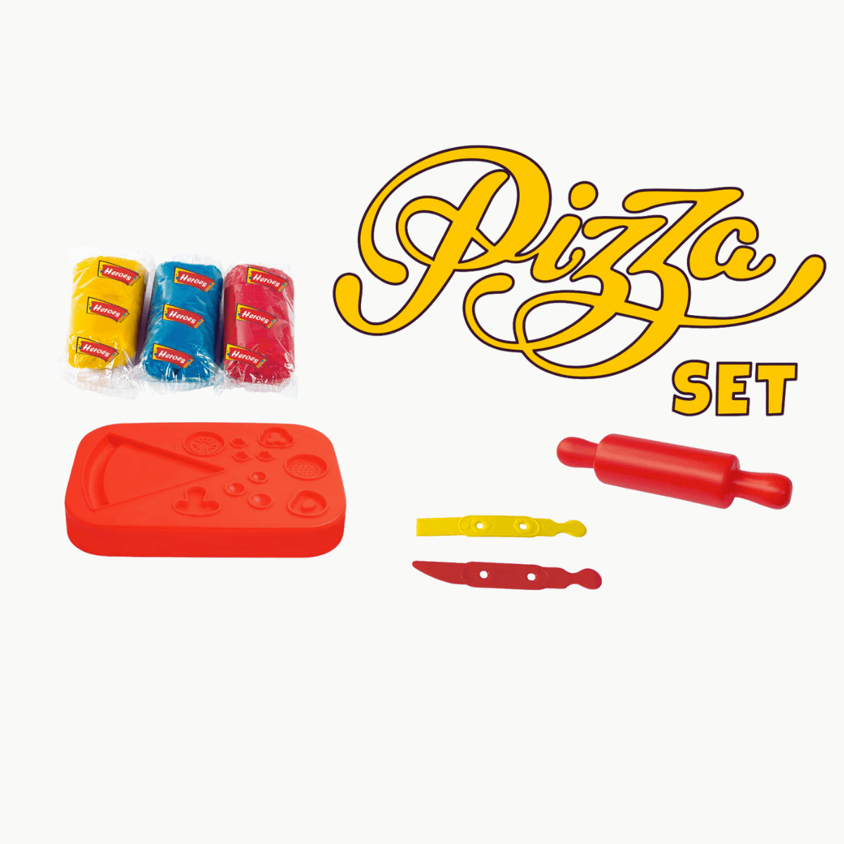 Pizza Set Kutulu Oyun Hamuru Seti