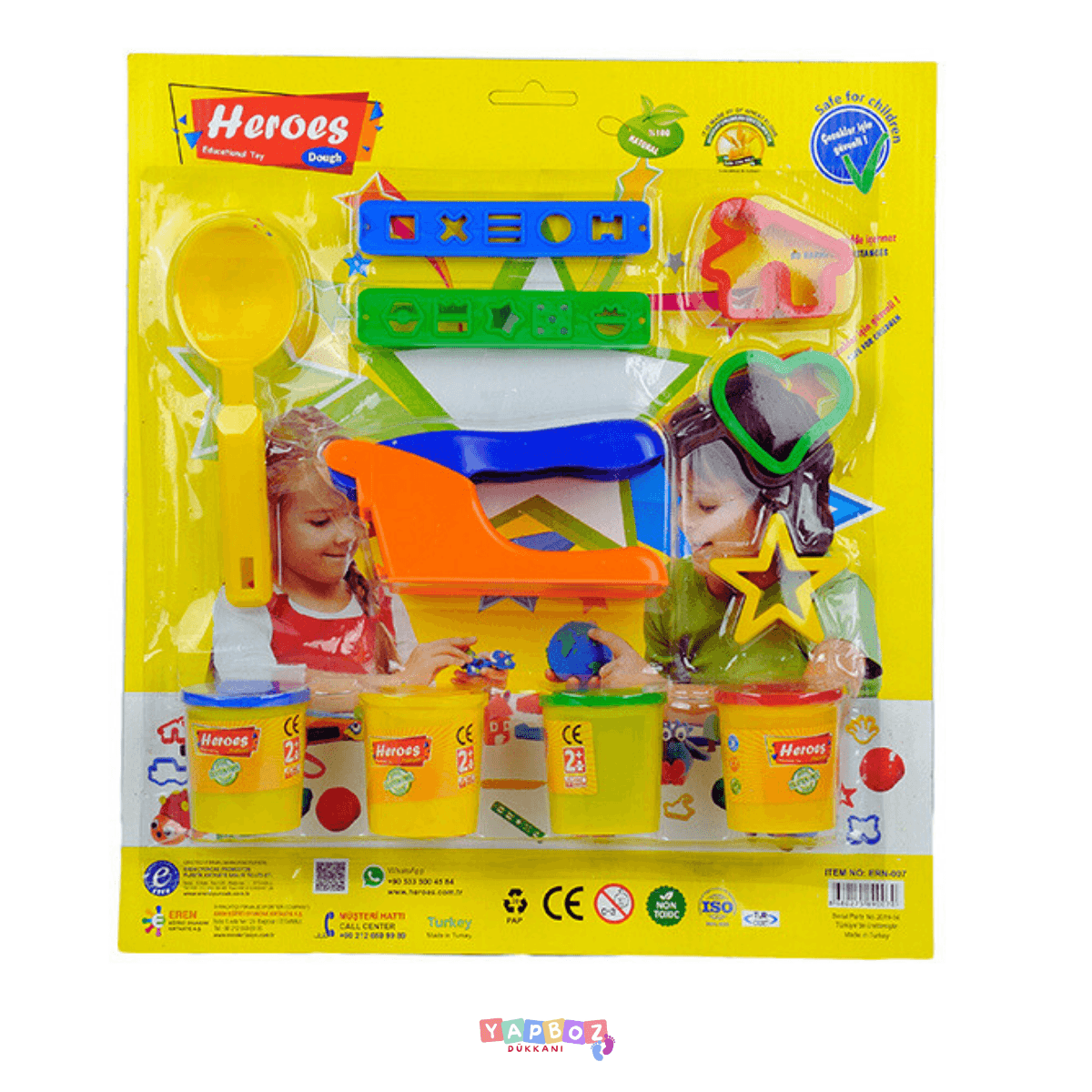 Oyun Hamuru Parçalı Set