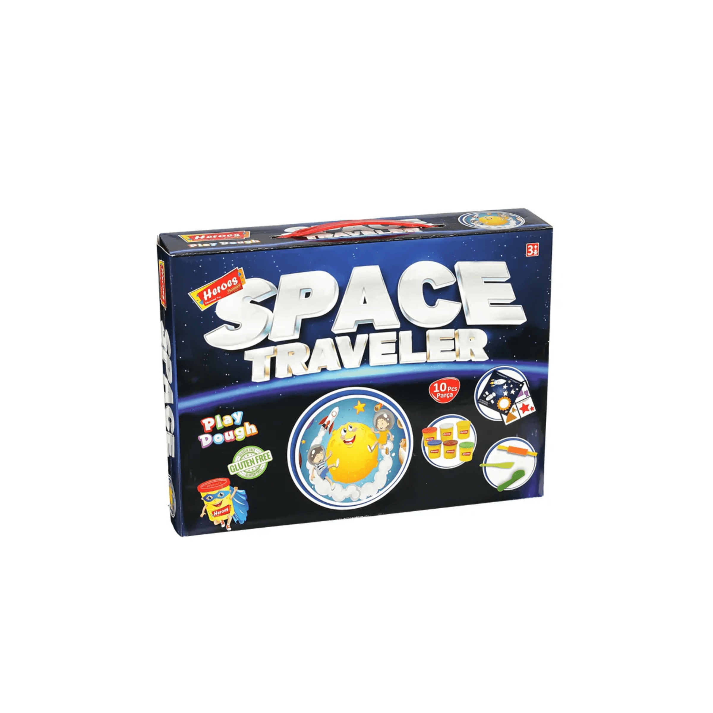 Space Traveler Kutulu Oyun Hamuru Seti