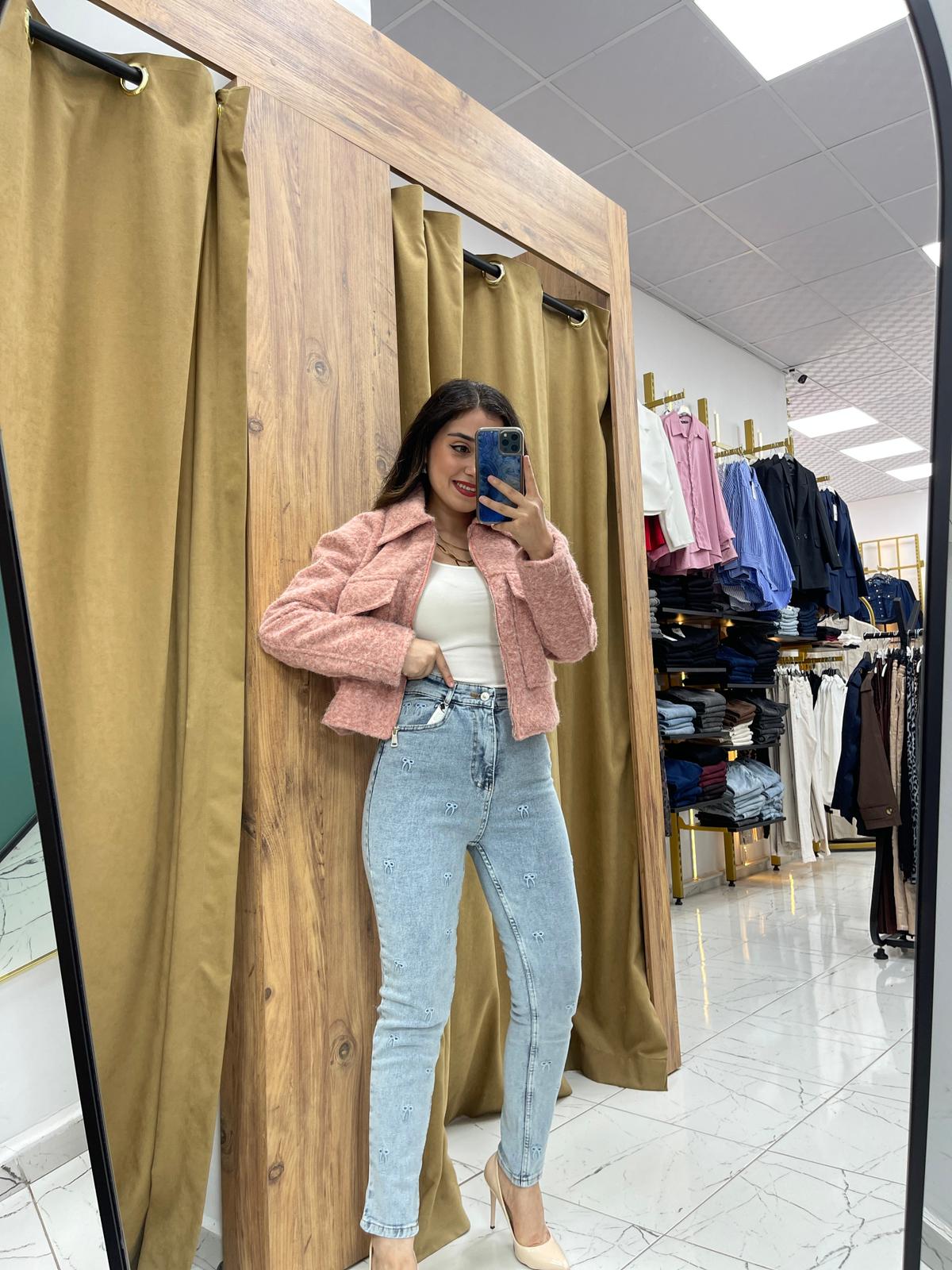 Terra Ceket  - Pembe
