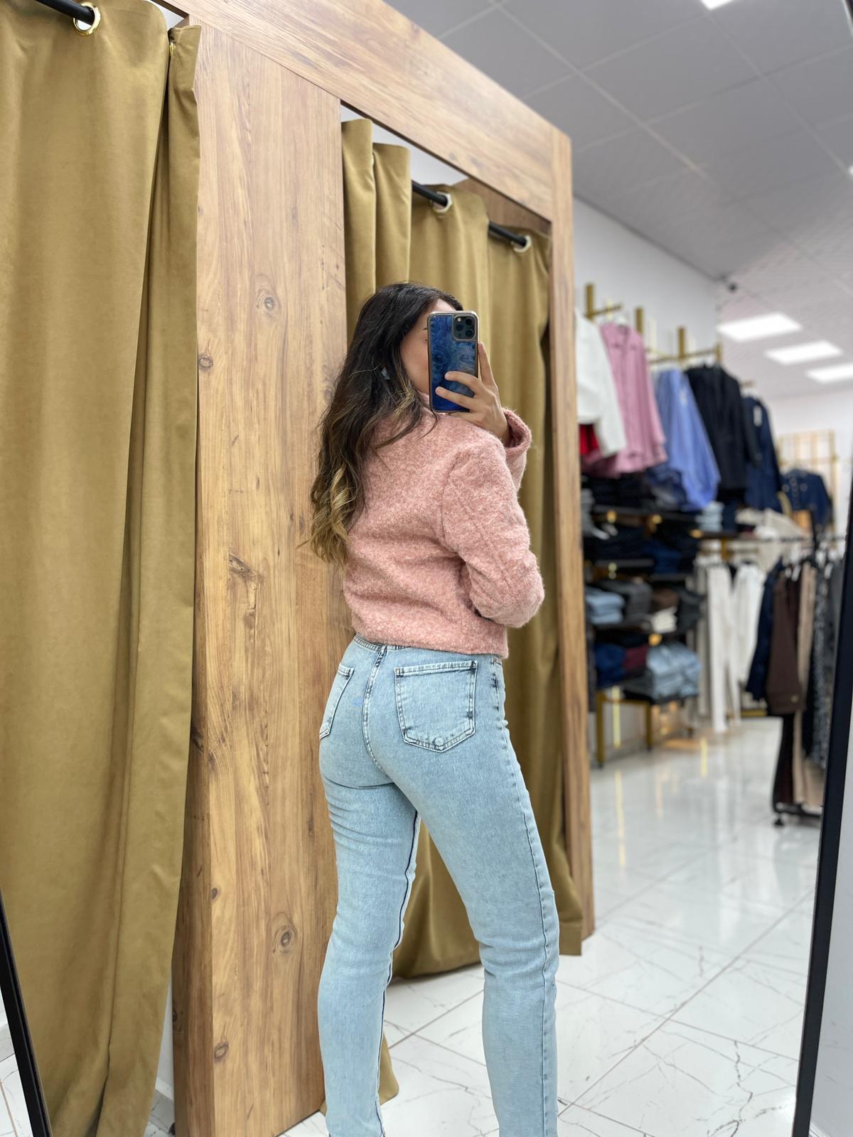 Fiyonklu Mom Jean 
