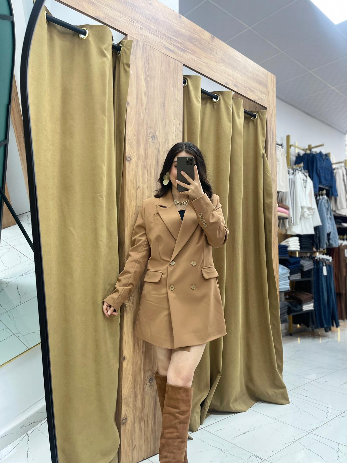 Olivia Ceketli Şort Takım