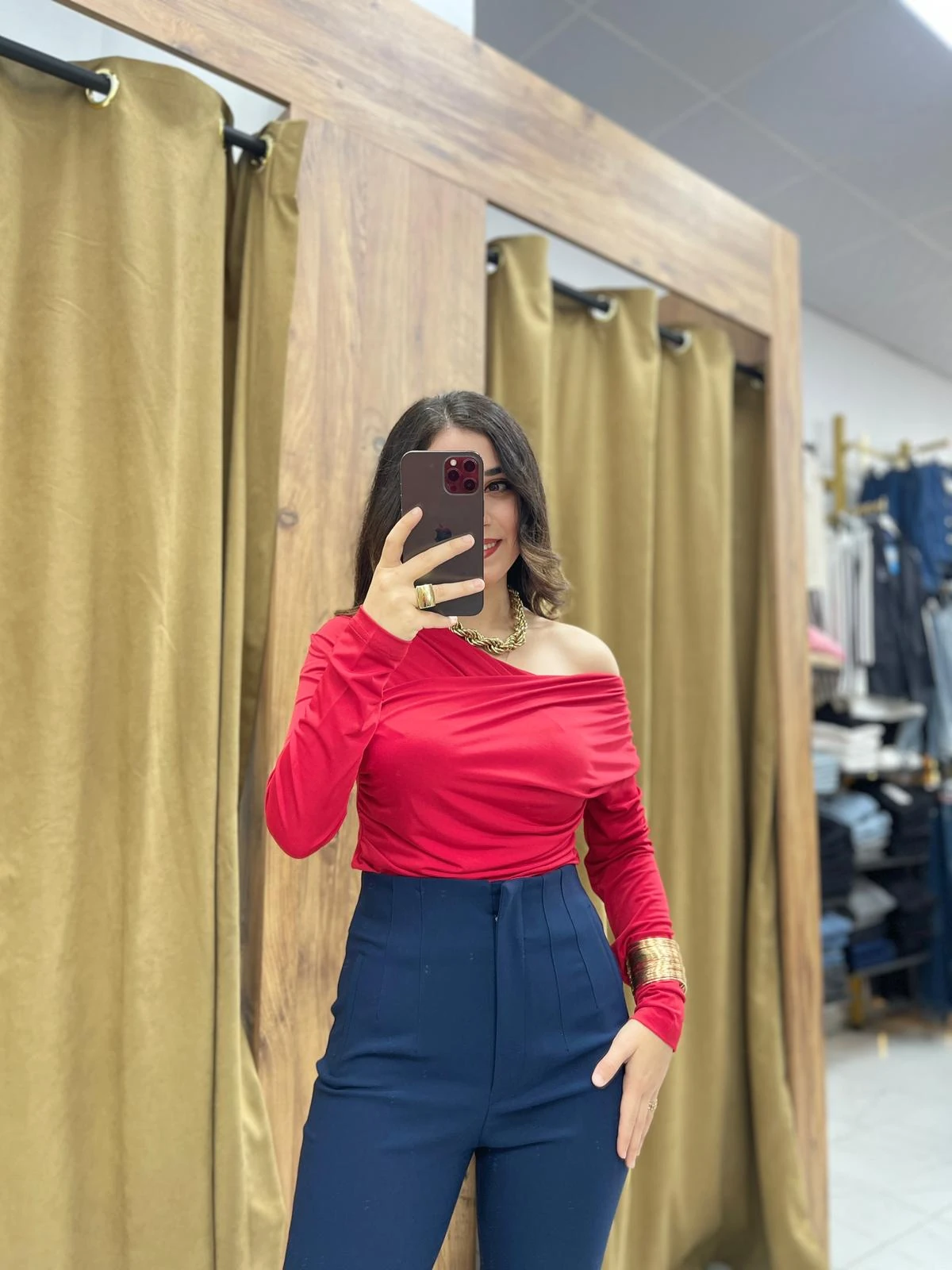 Yevi Bluz - Kırmızı