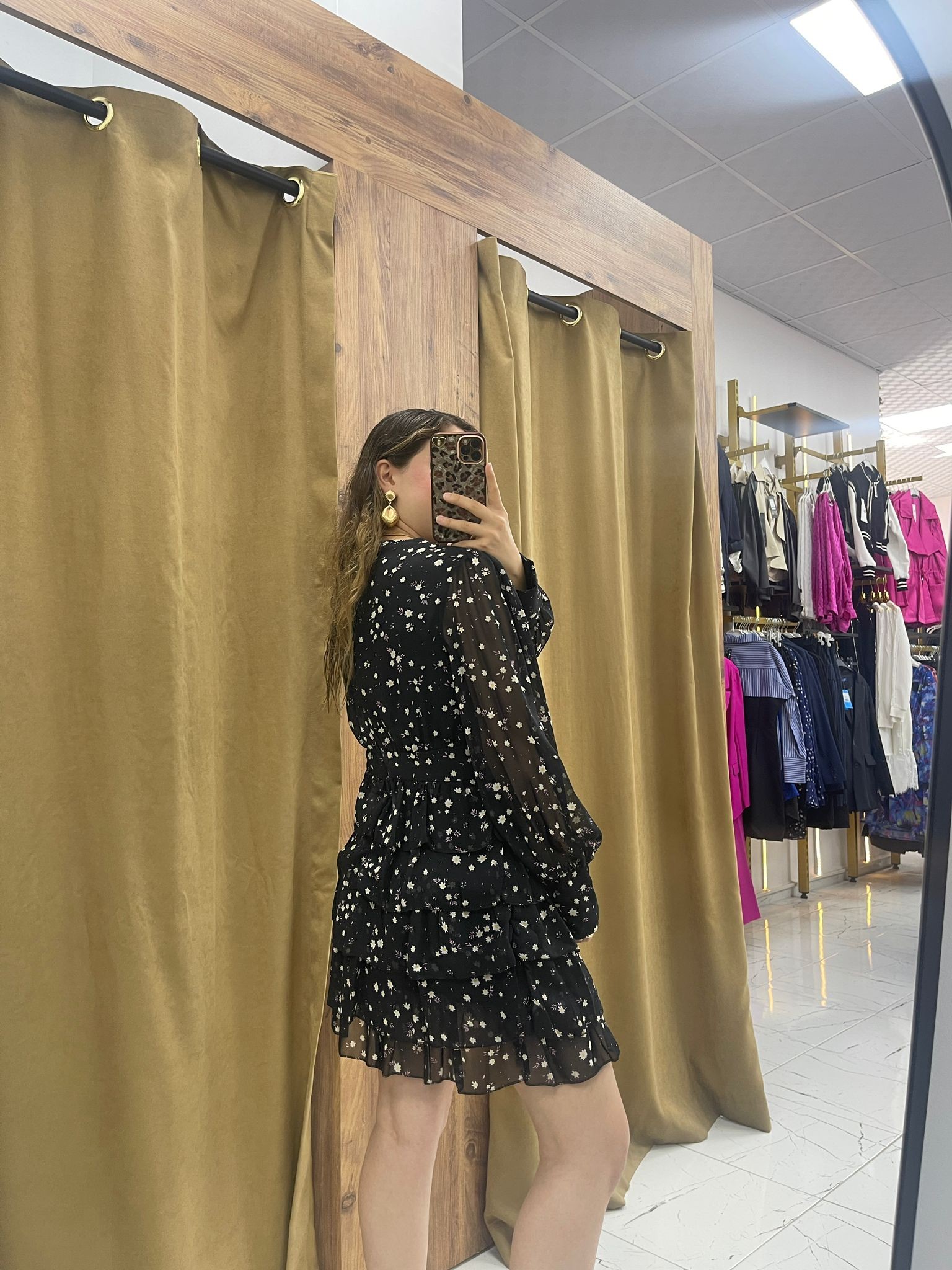 Flonie Çiçekli Elbise 