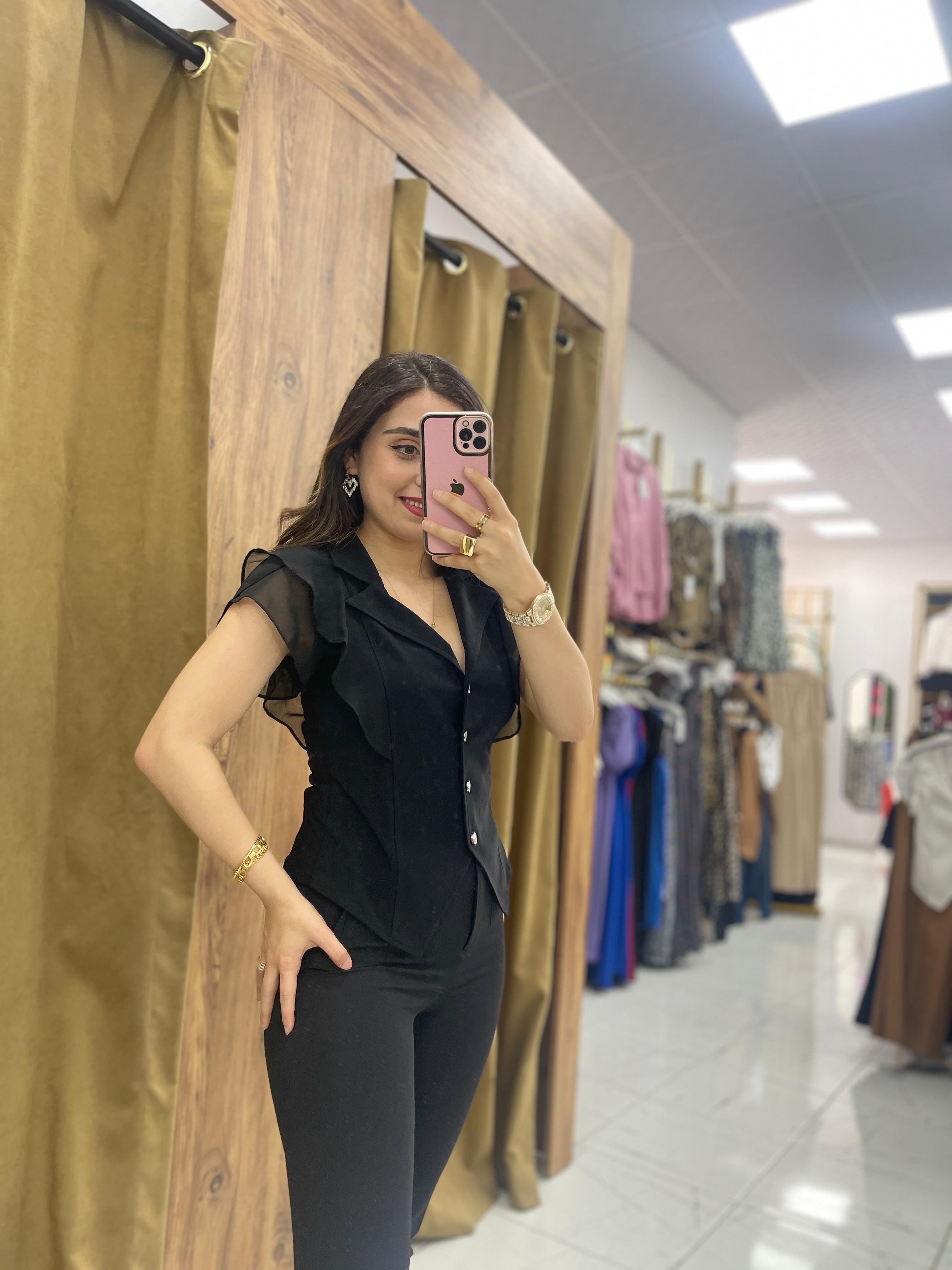 Noty Gömlek - Siyah