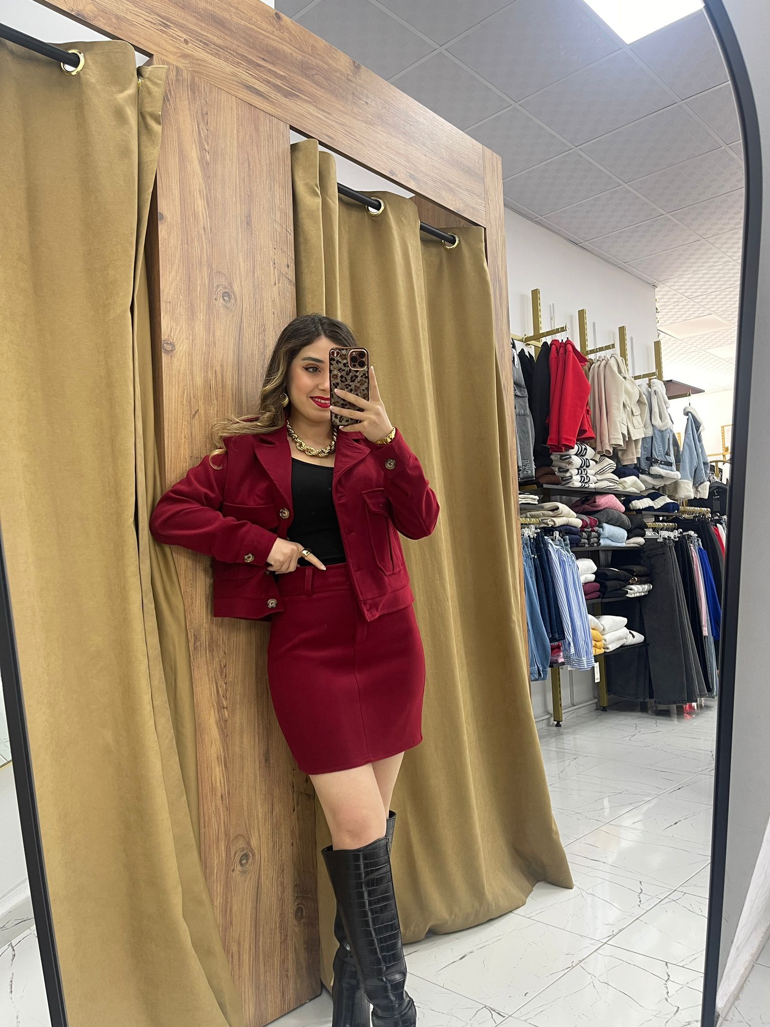 Roupa Takım - Bordo