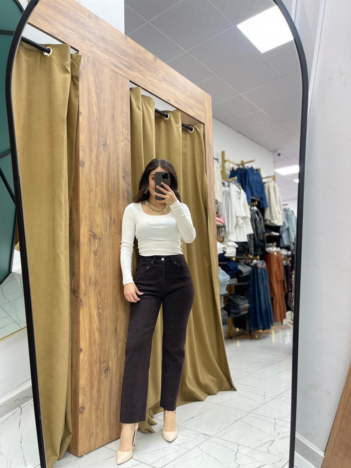 Paça Kesik Kot - Acı Kahve