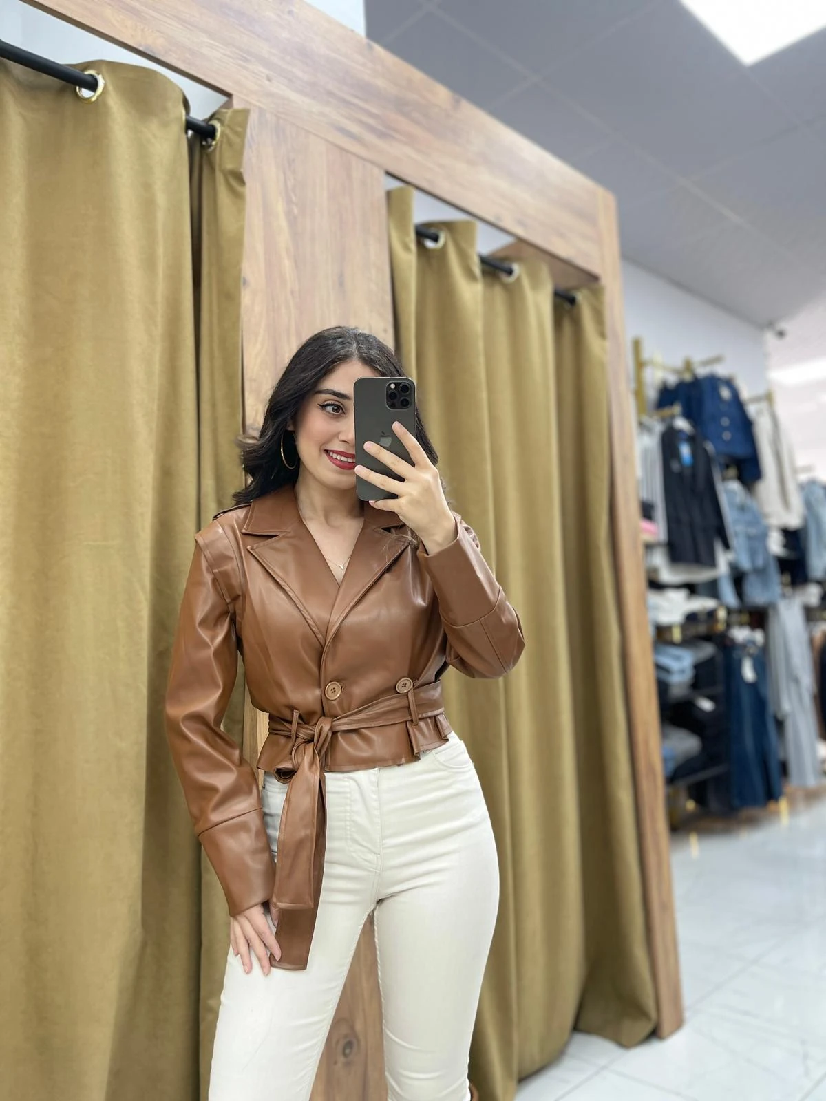 Lexa Deri Ceket -Yelek