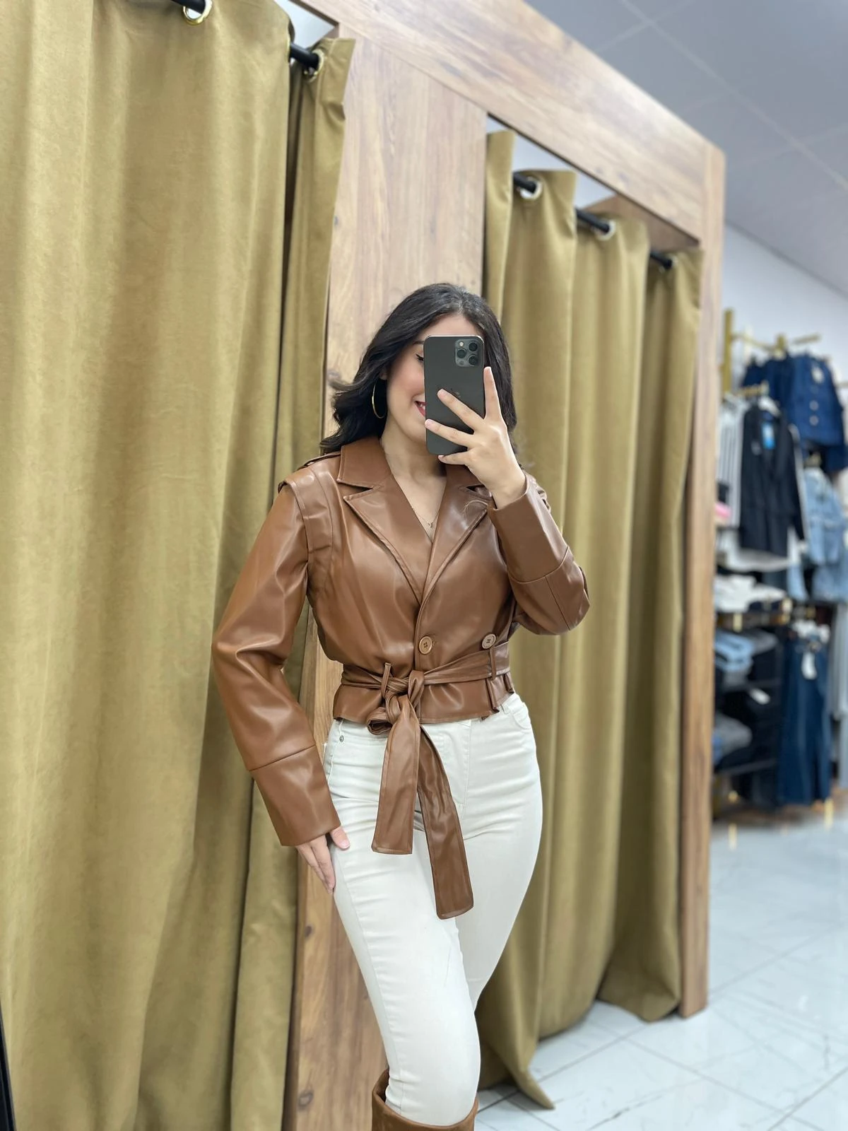 Lexa Deri Ceket -Yelek