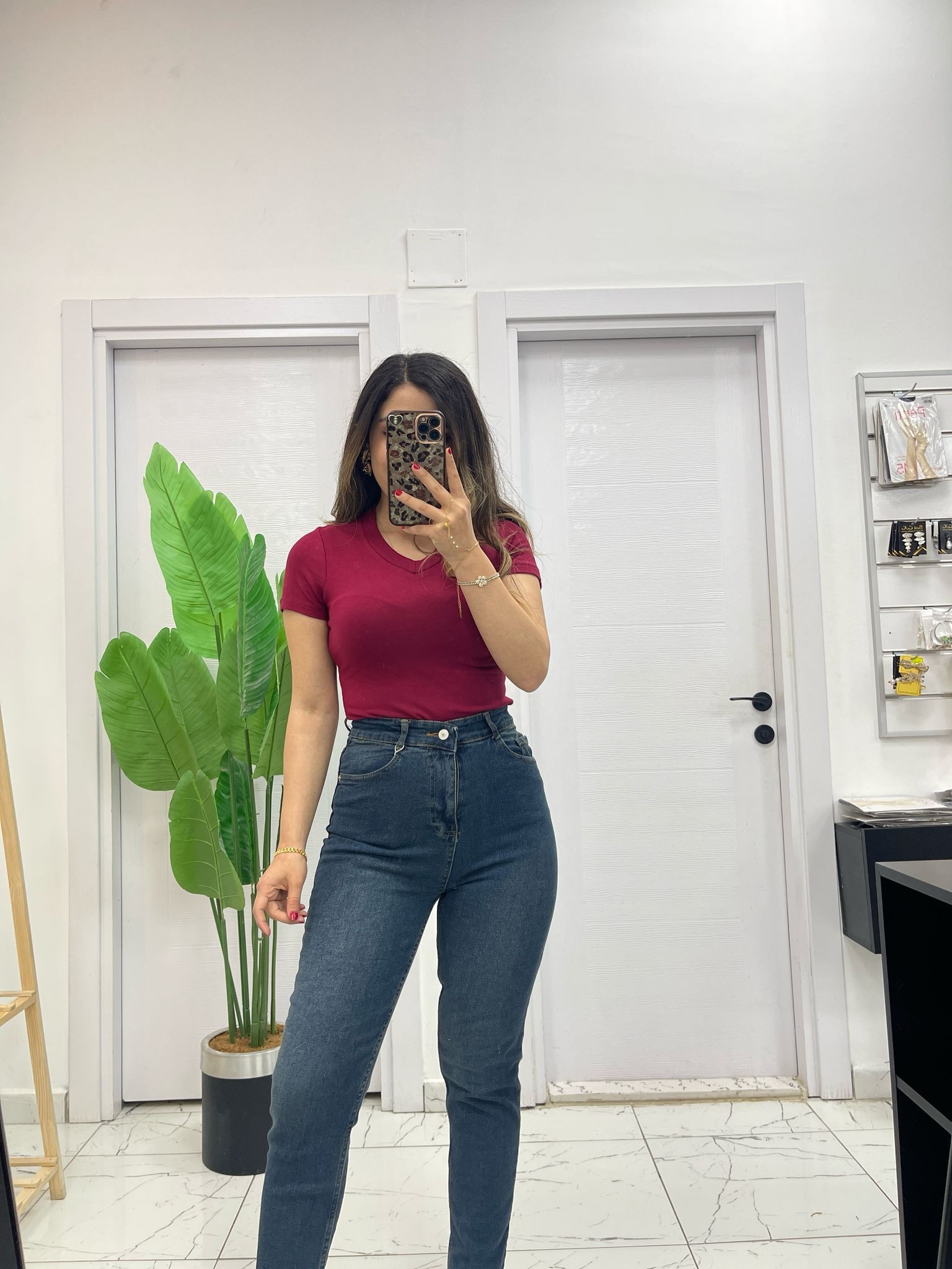 Tint Mom Jean Kot Pantolon 