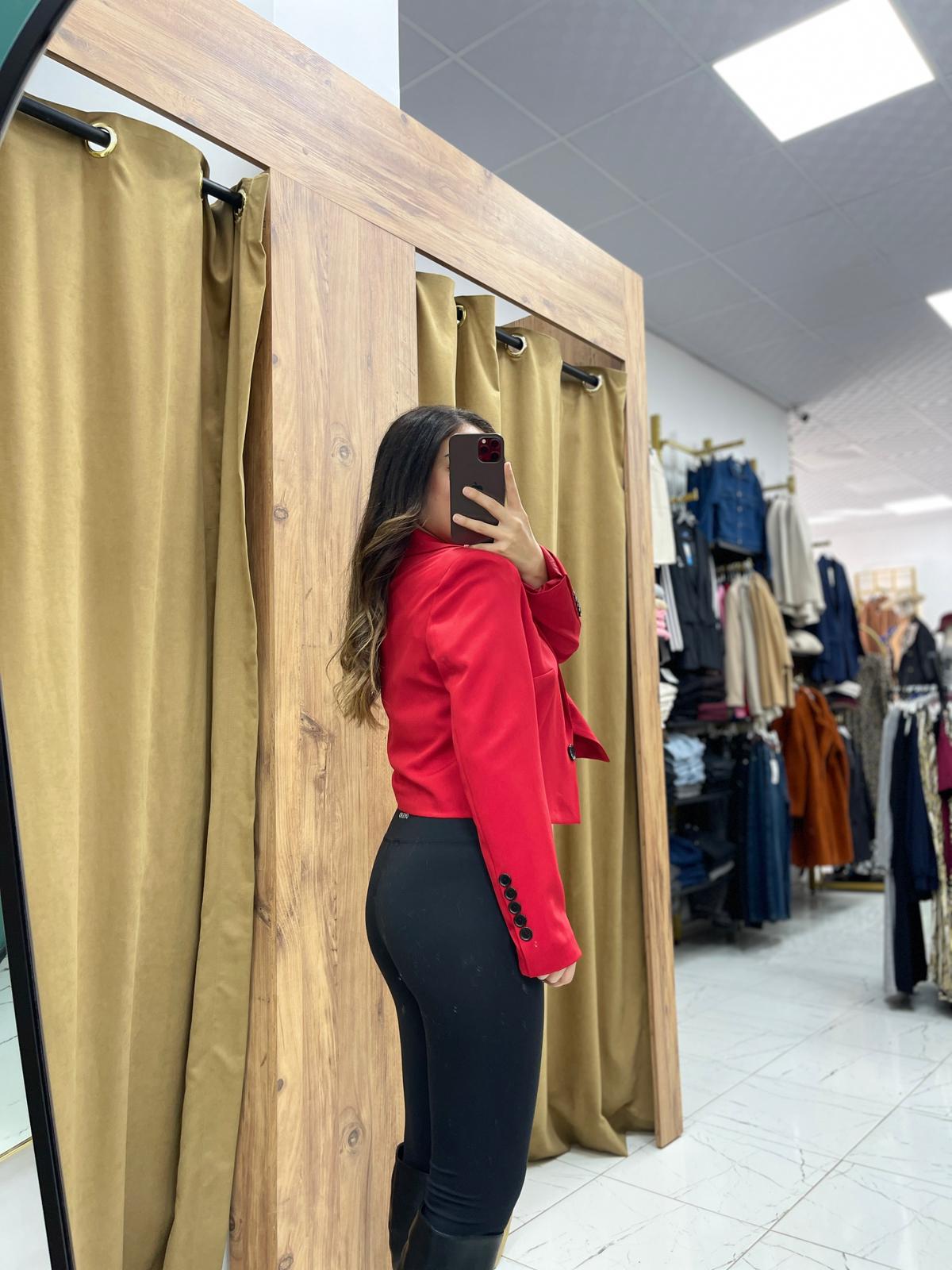 Yezdan Ceket  - Kırmızı