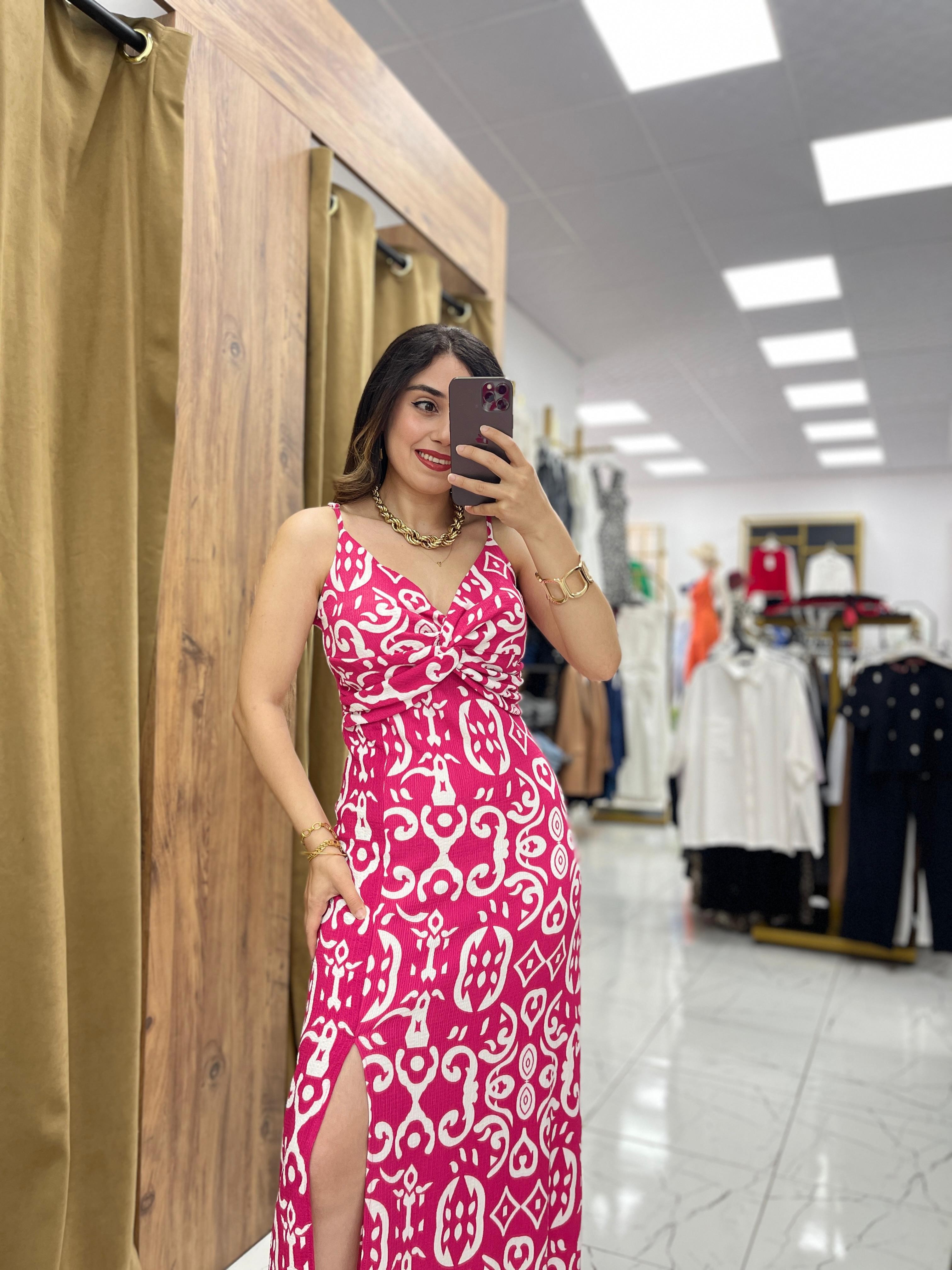 Celine Elbise  - Pembe
