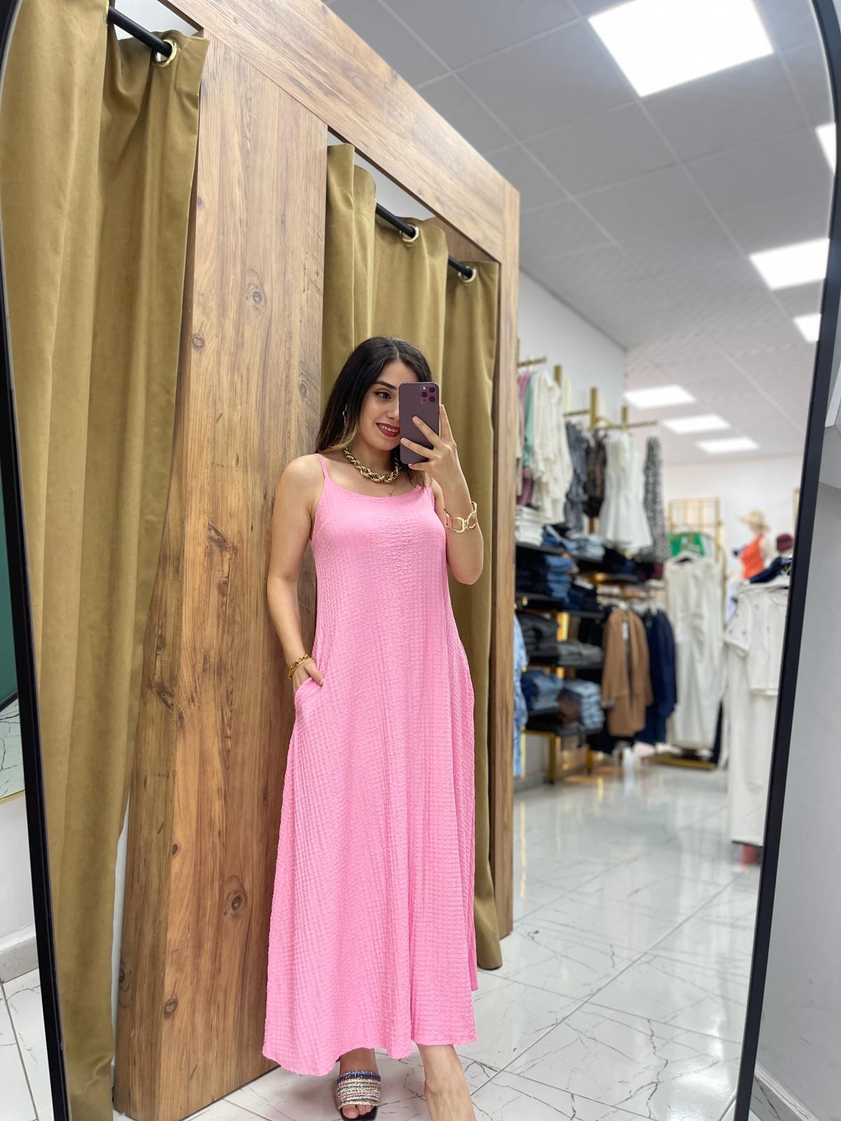 Libbiy Elbise  - Pembe