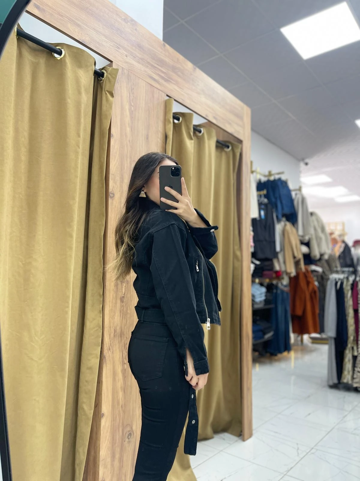 Menut Kot Ceket - Siyah