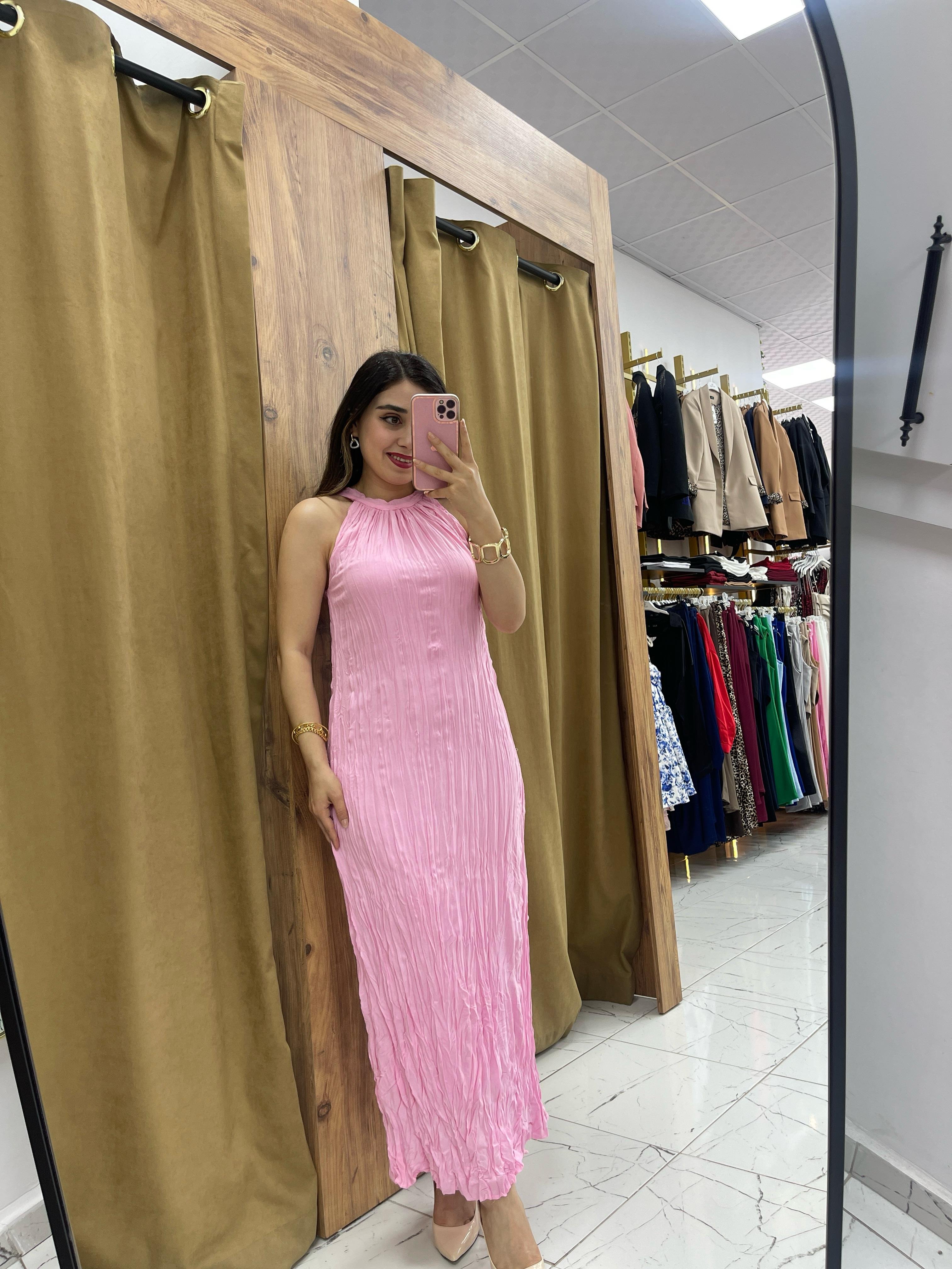 Laly Elbise - Pembe