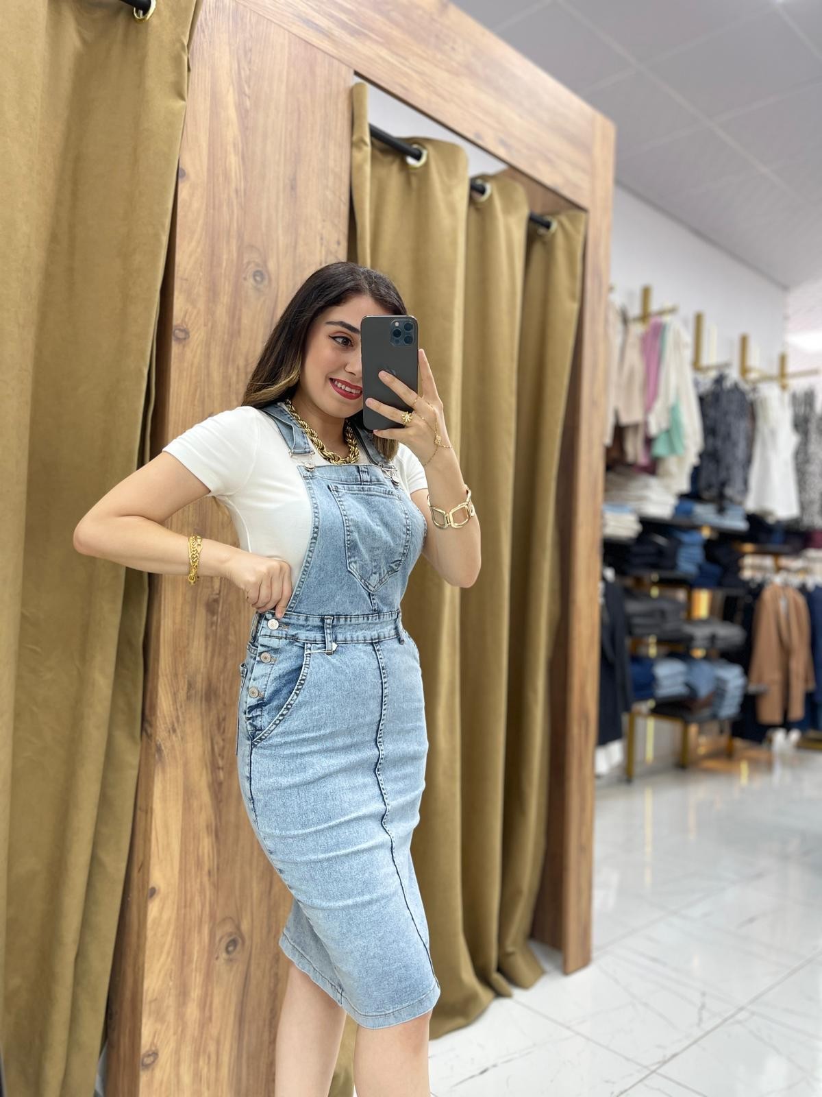 Mila Jile Kot Elbise  - Buz Mavi