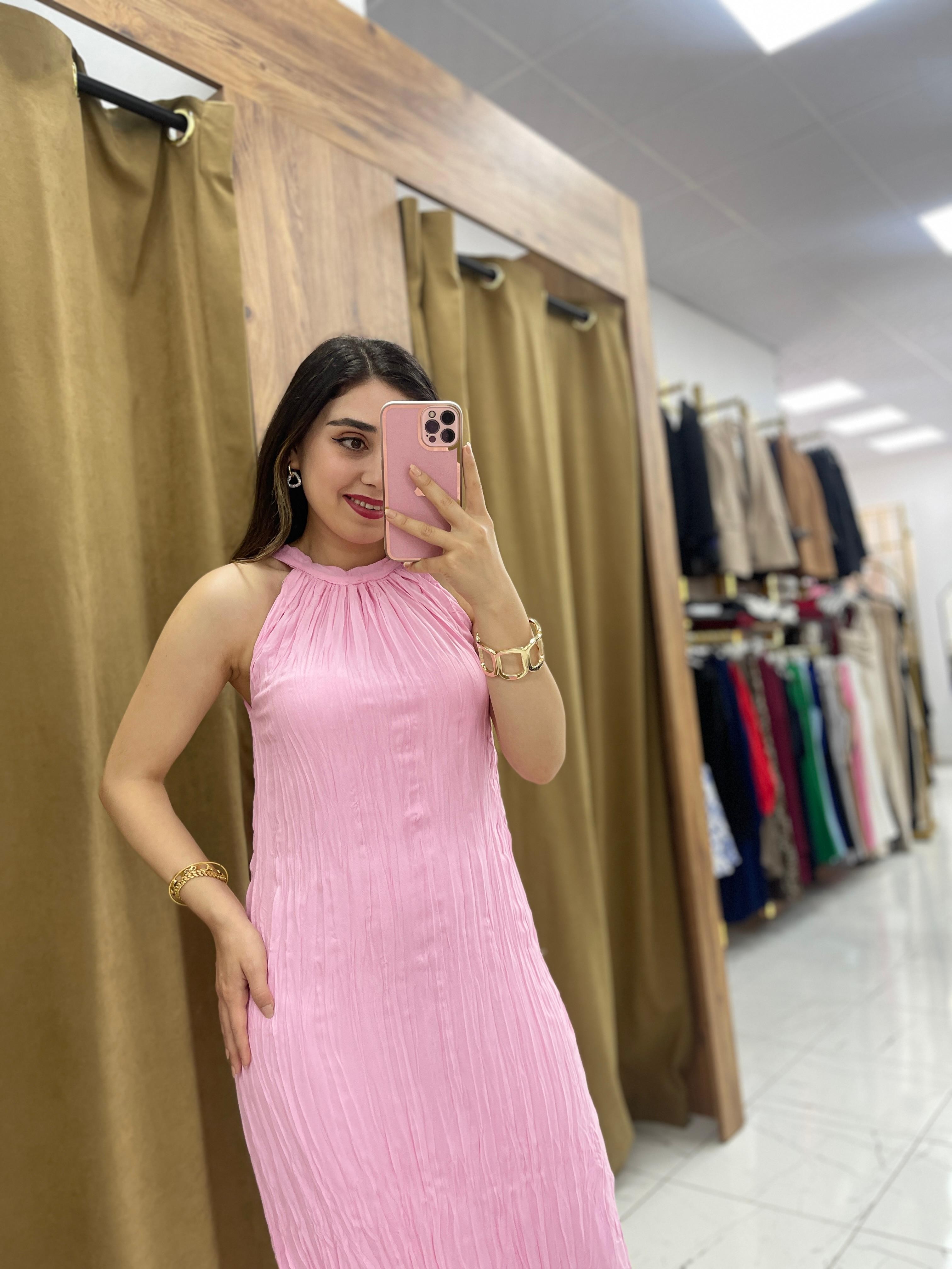 Laly Elbise - Pembe