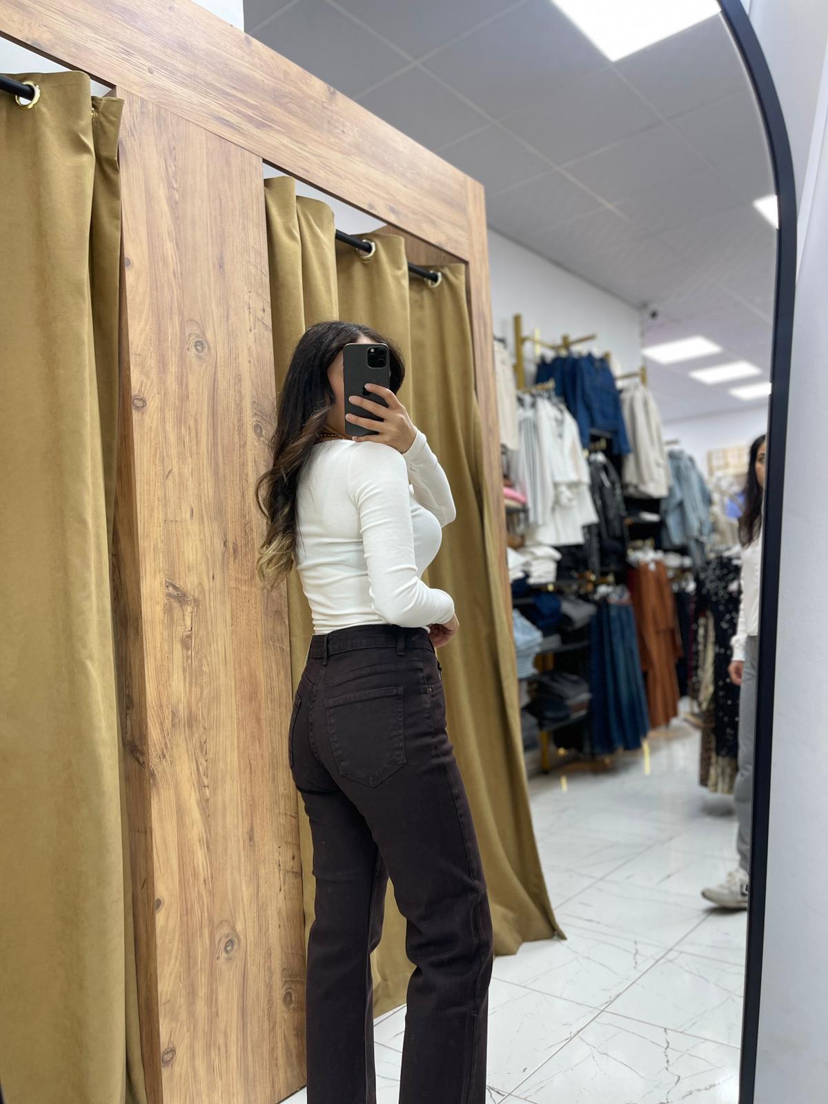 Paça Kesik Kot - Acı Kahve