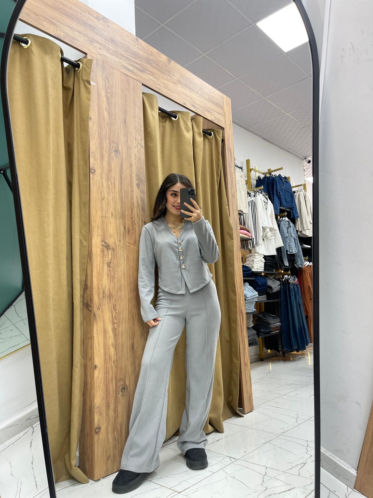 Rozalin Takım - Gri