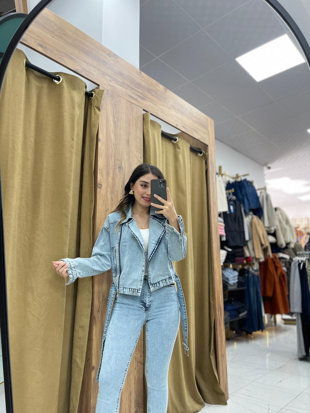 Menut Kot Ceket - Buz Mavi