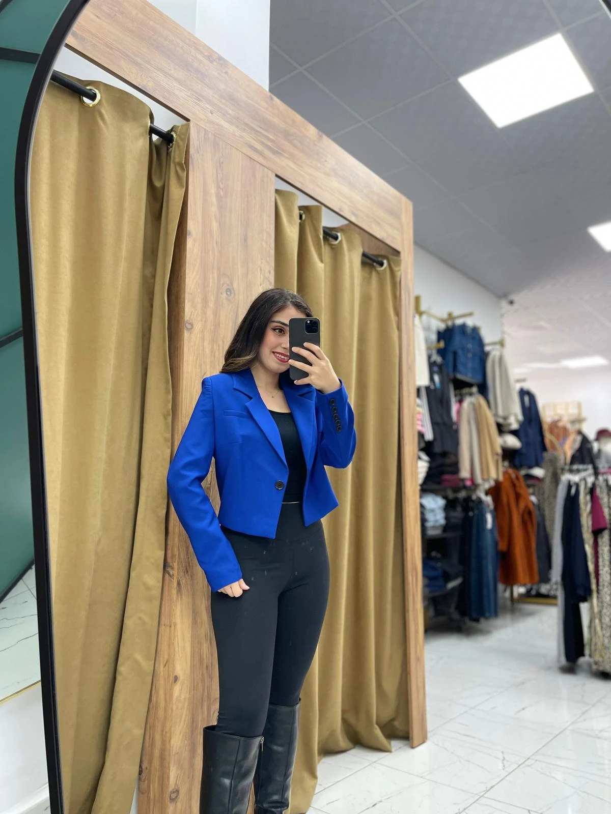 Yezdan Ceket  - Mavi