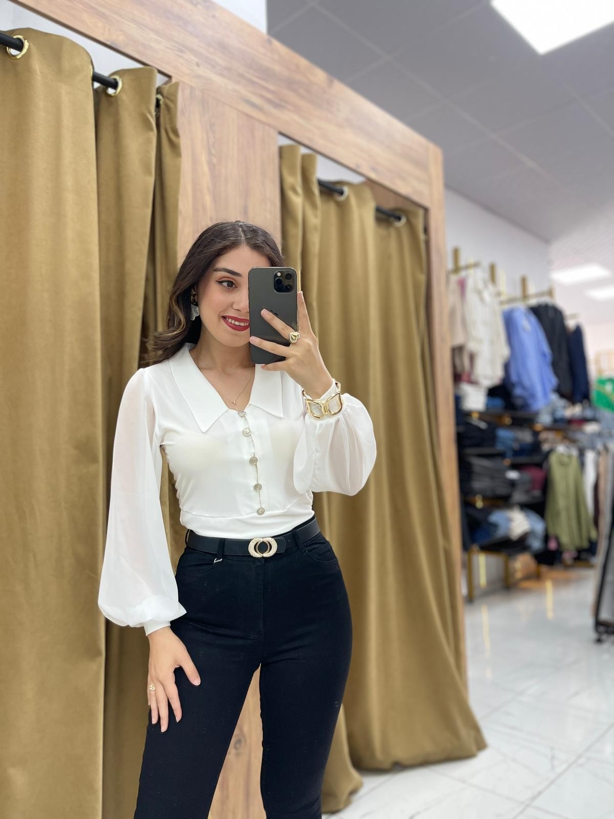 Estella Gömlek  - Beyaz