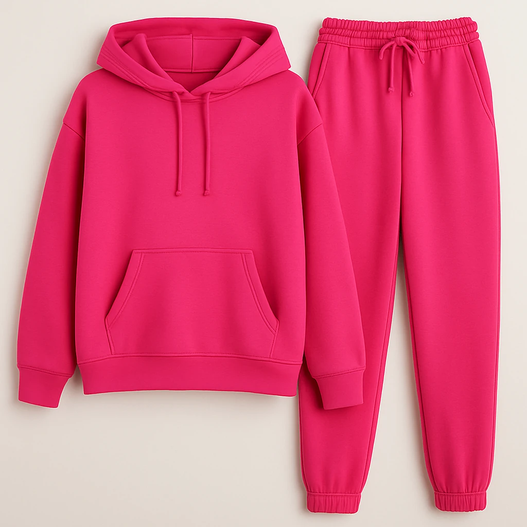 Kadın Üç İplik İkili Eşofman Takımı