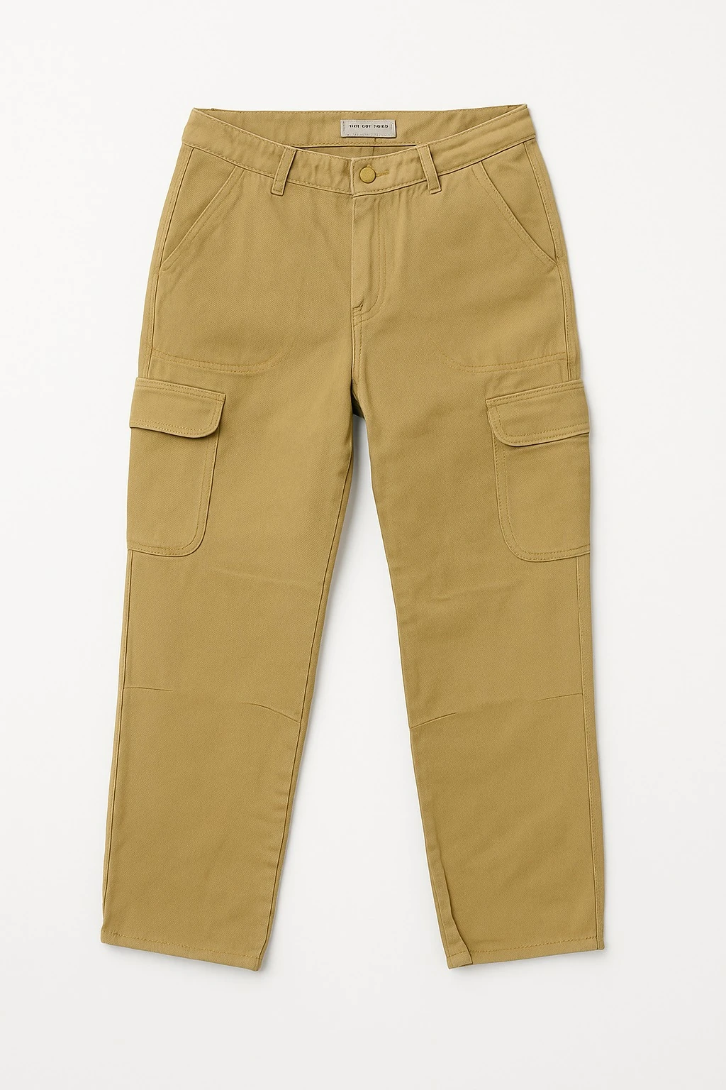 Kadın Hardal Kargo Pantolon – Rahat ve Fonksiyonel