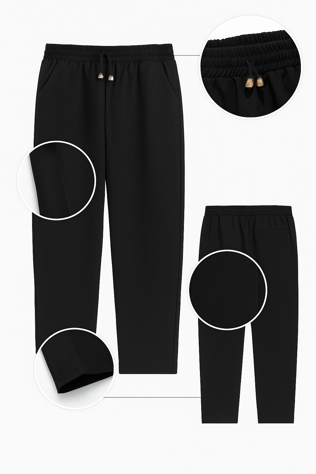Onyx Black Jogger